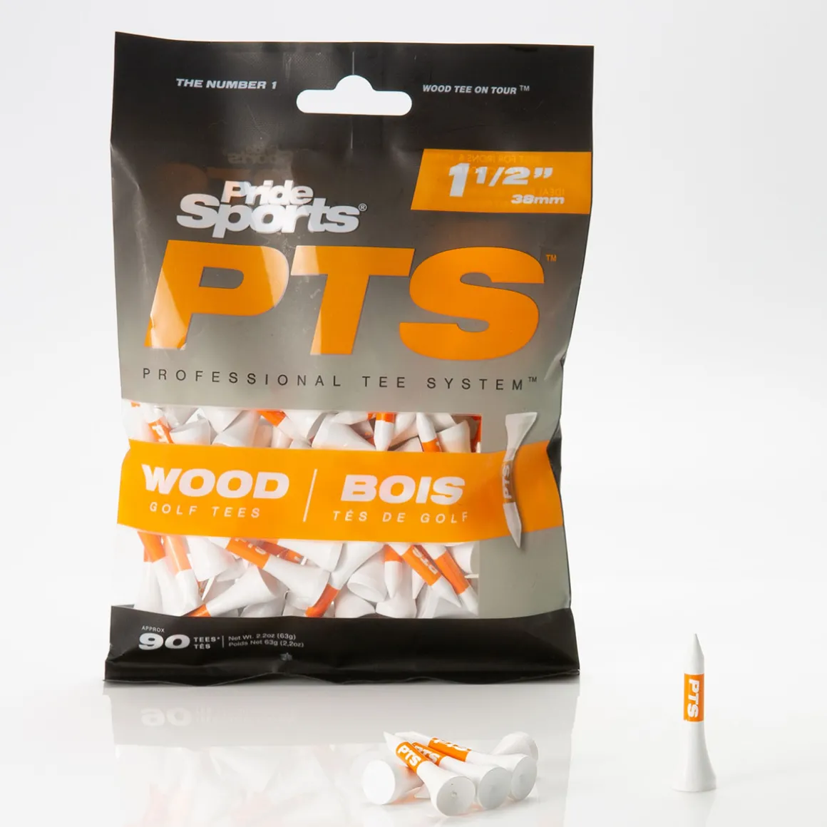 Pride Professional MINI Golf Tees - 25 Pack