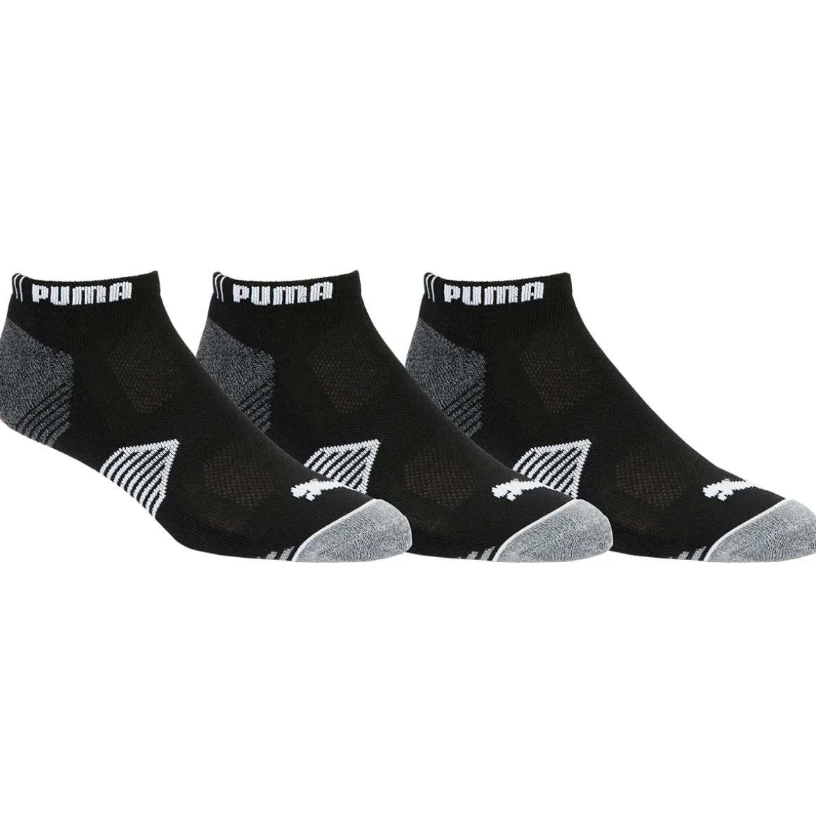 PUMA Golf Essential Low-Cut 3 Pair Pack Socks