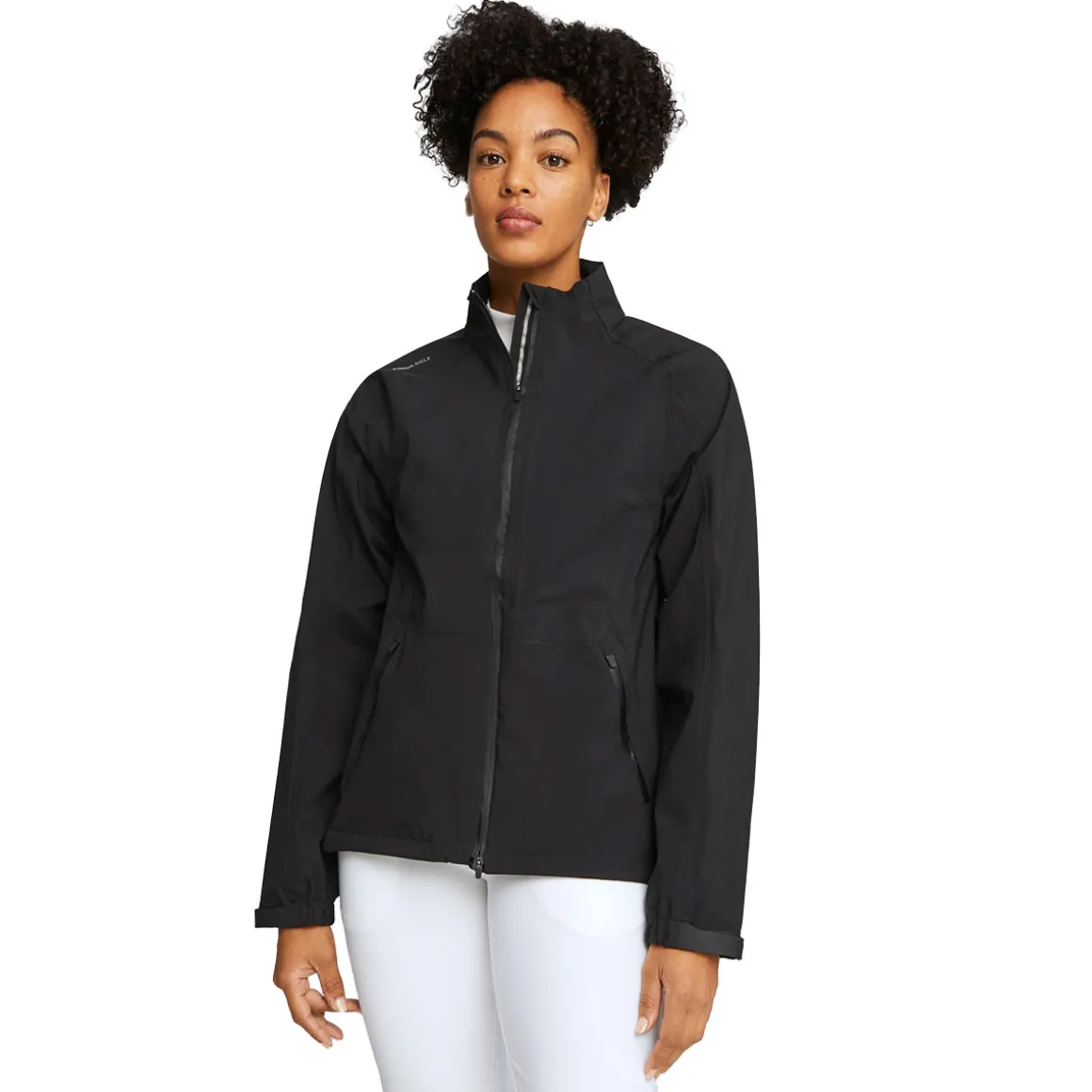 PUMA Ladies DRYLBL Rain Waterproof Golf Jacket