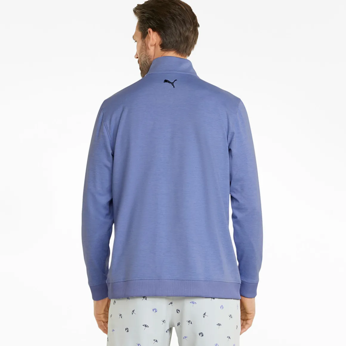 PUMA Men's AP CLOUDSPUN Castle Half Zip Golf Midlayer