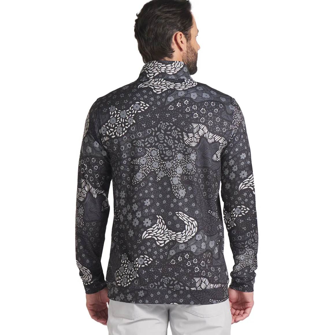 PUMA Men's CLOUDSPUN Bloom Half Zip Golf Mid Layer