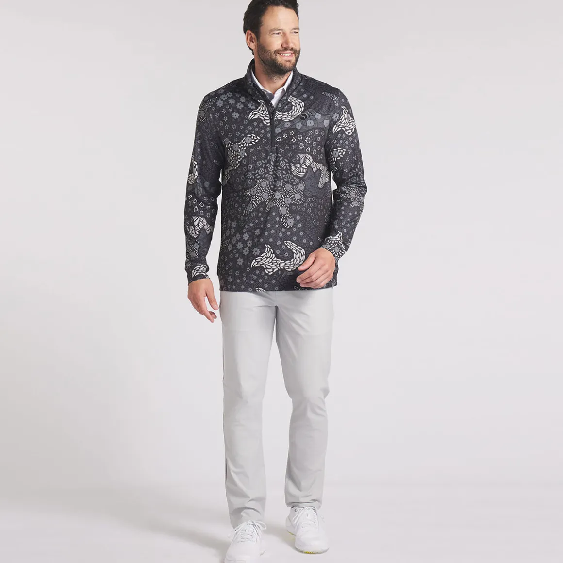 puma_mens_cloudspun_bloom_3-2.webp PUMA Men's CLOUDSPUN Bloom Half Zip Golf Mid Layer