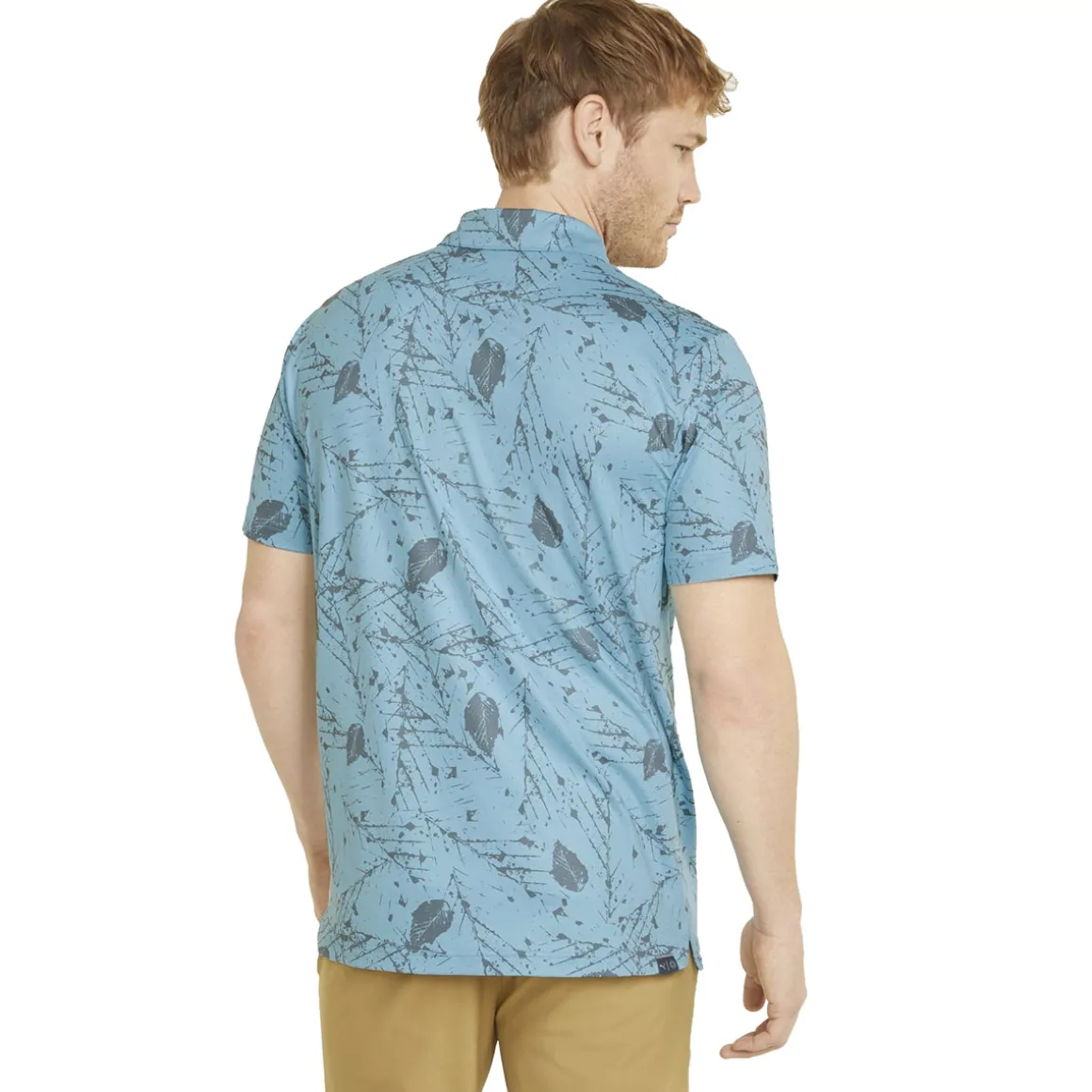 PUMA Men's CLOUDSPUN Frequency Golf Polo Shirt
