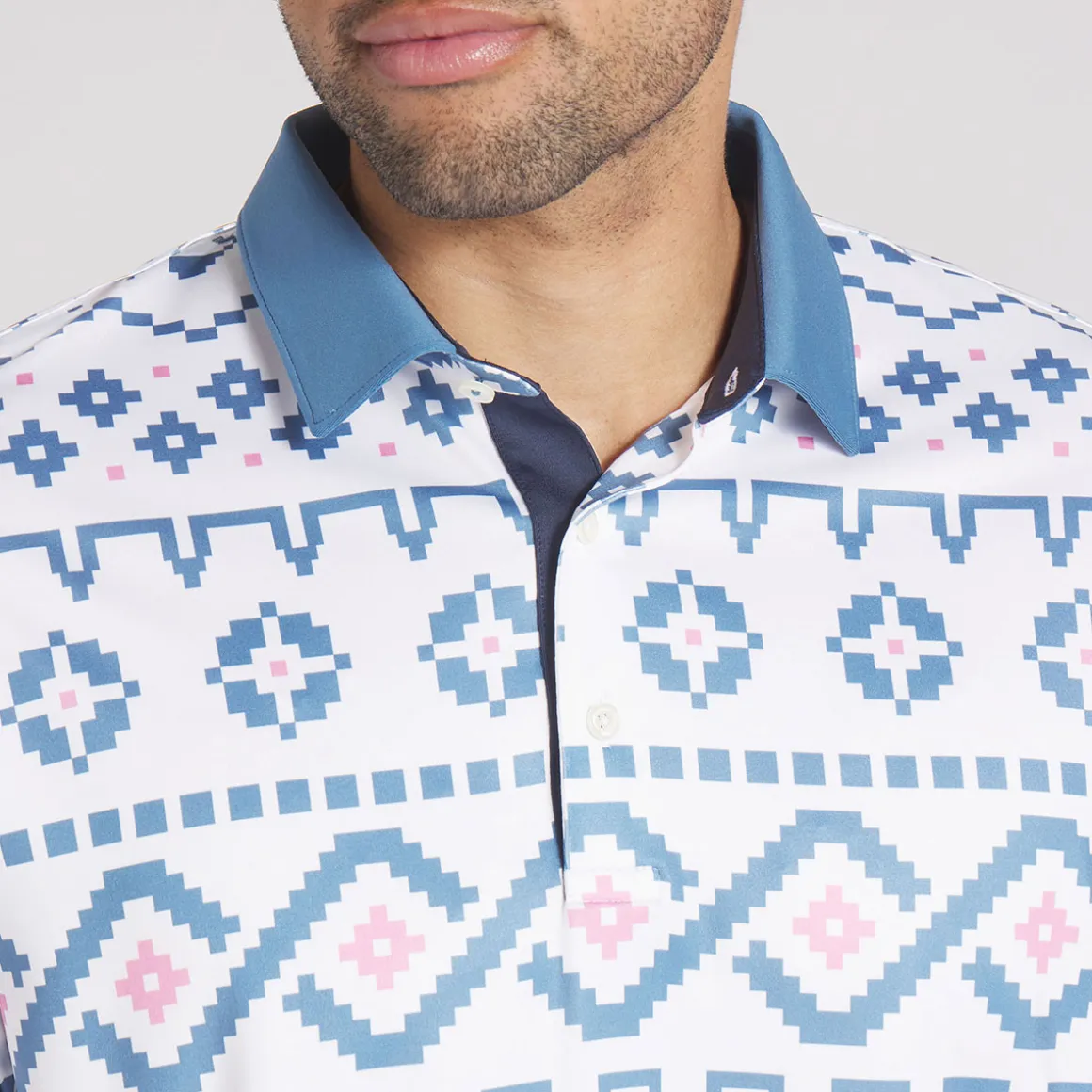 puma_mens_fair_isle_golf__2.webp PUMA Men's Fair Isle Golf Polo Shirt