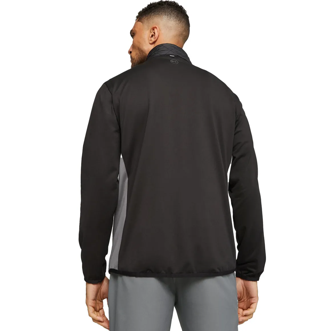 PUMA Men's Frost Quilted Full Zip Golf Jacket