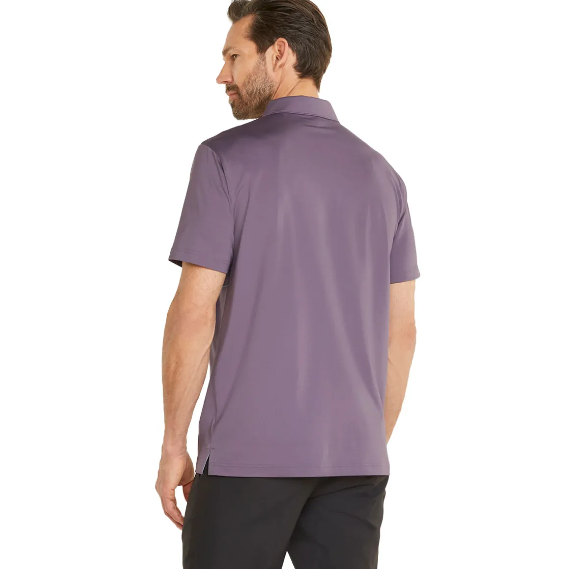 PUMA Men's MATTR Canyon Stretch Golf Polo Shirt