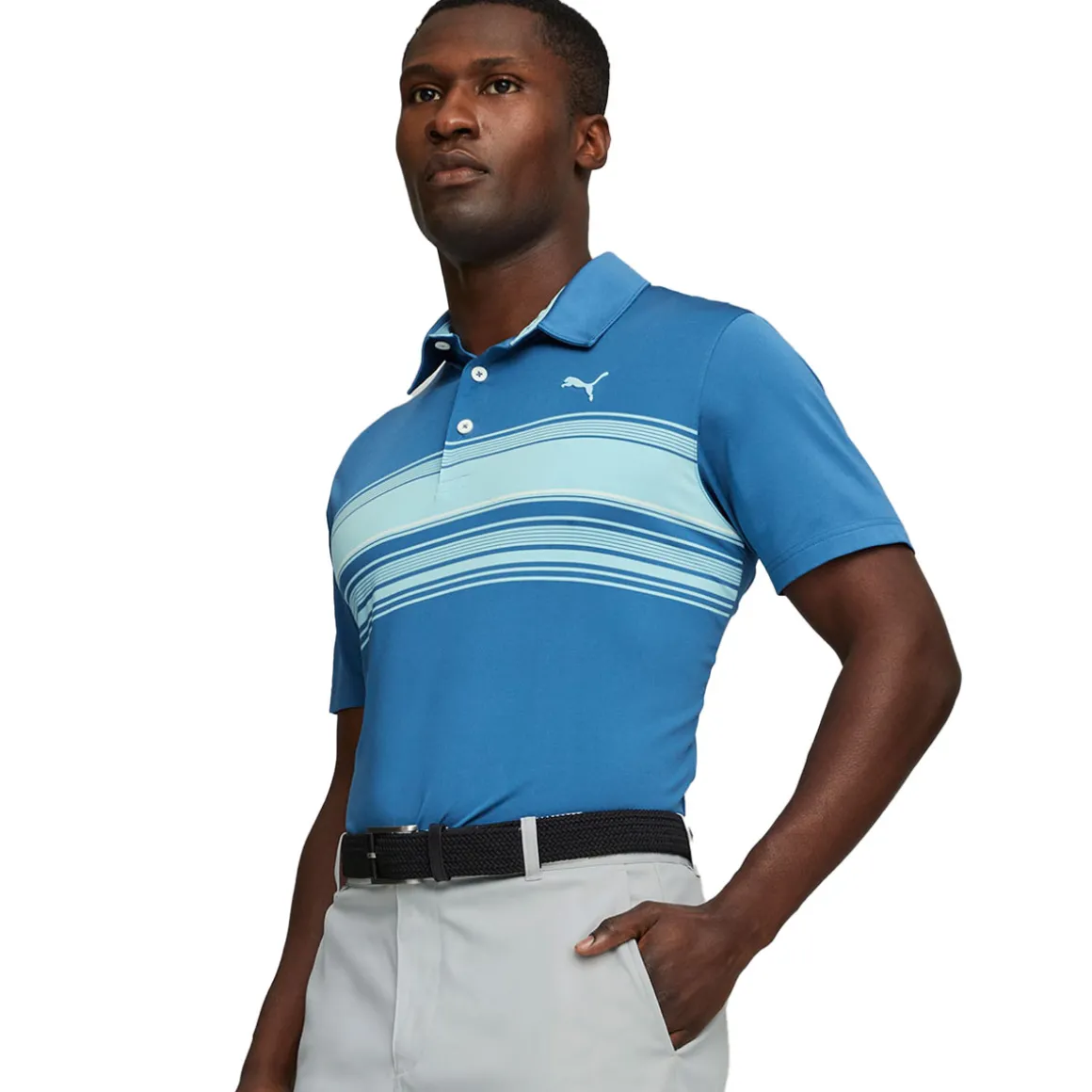 PUMA Men's MATTR Grind Golf Polo Shirt