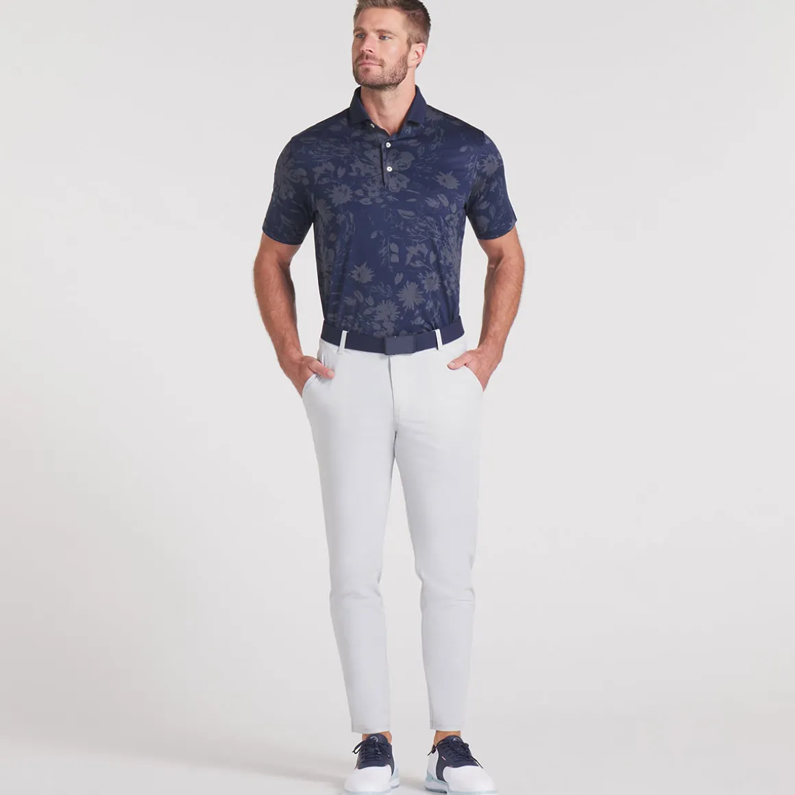 puma_mens_mattr_rose_prin_2.webp PUMA Men's MATTR Rose Print Golf Polo Shirt