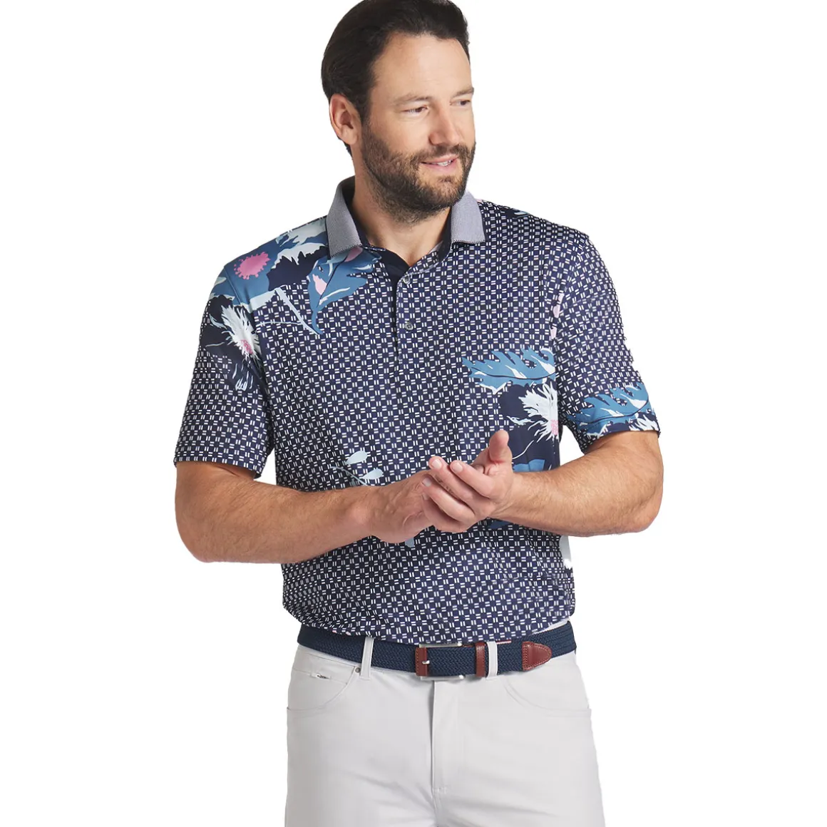 PUMA Men's MATTR Terrance Golf Polo Shirt