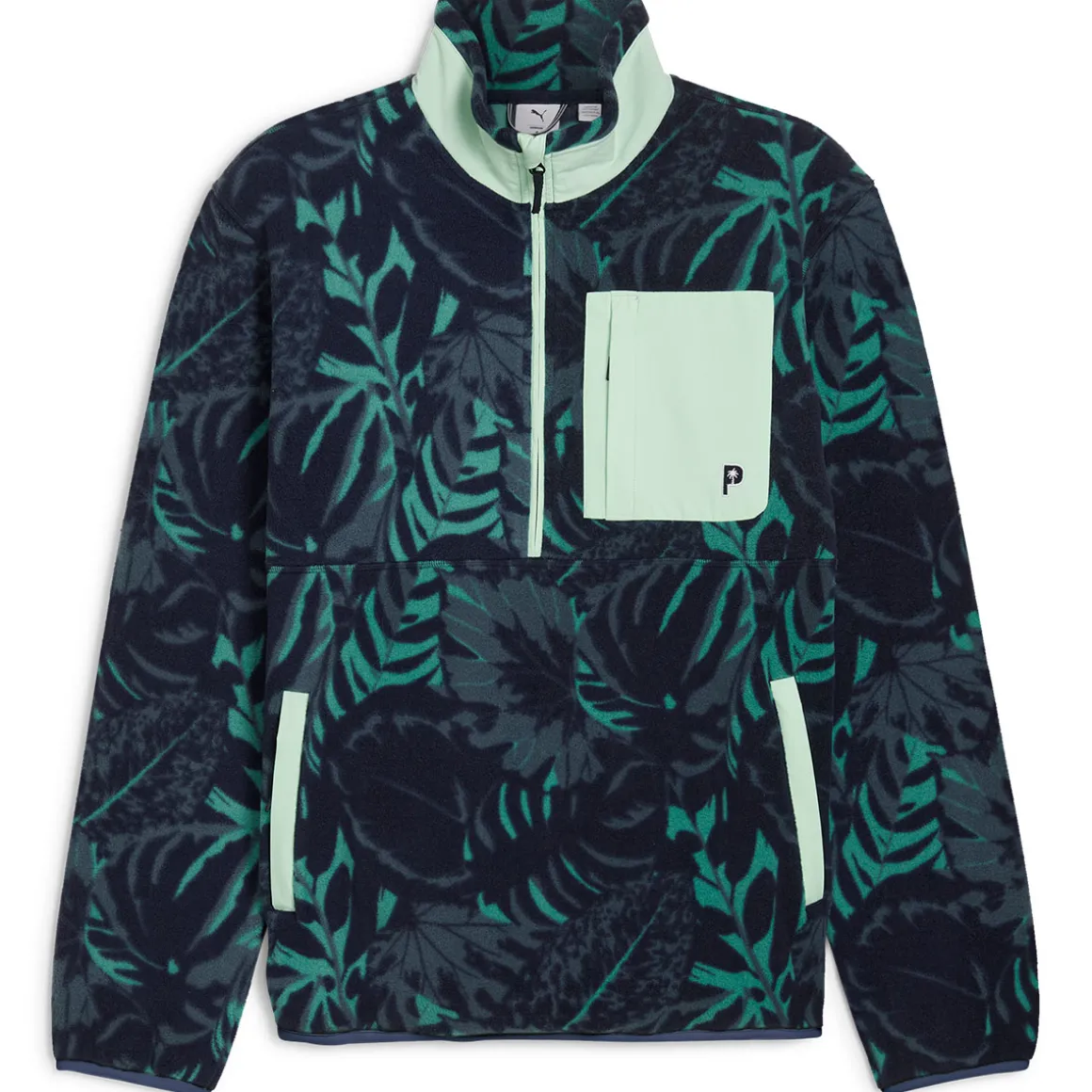 puma_mens_palm_tree_crew__4-2.webp PUMA Men's Palm Tree Crew Fleece Pocket Half Zip Golf Mid Layer
