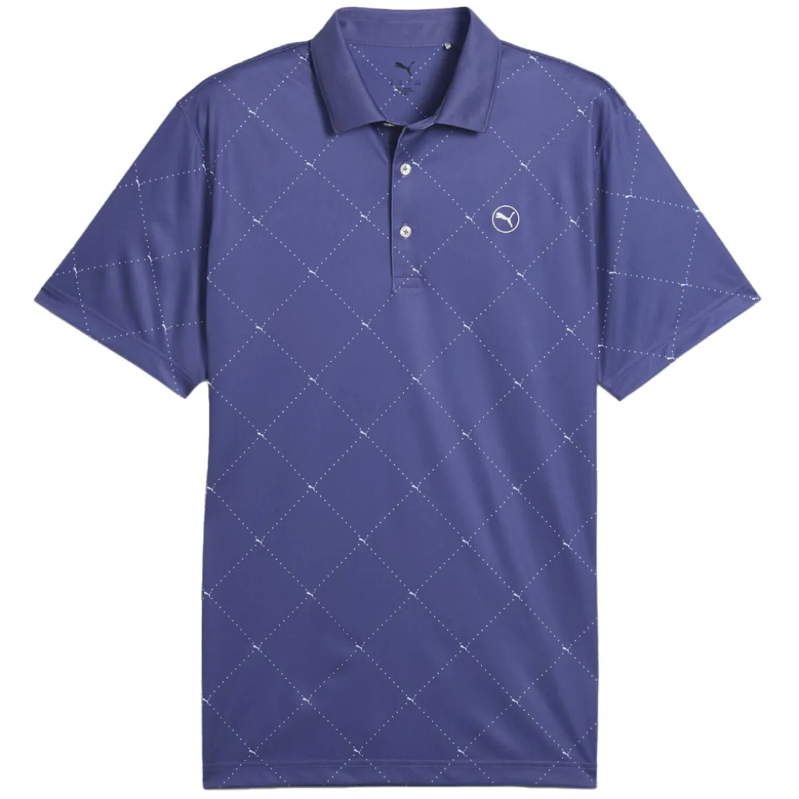 puma_mens_pure__argyle_pr_4.webp PUMA Men's Pure 2.0 Argyle Print Golf Polo Shirt