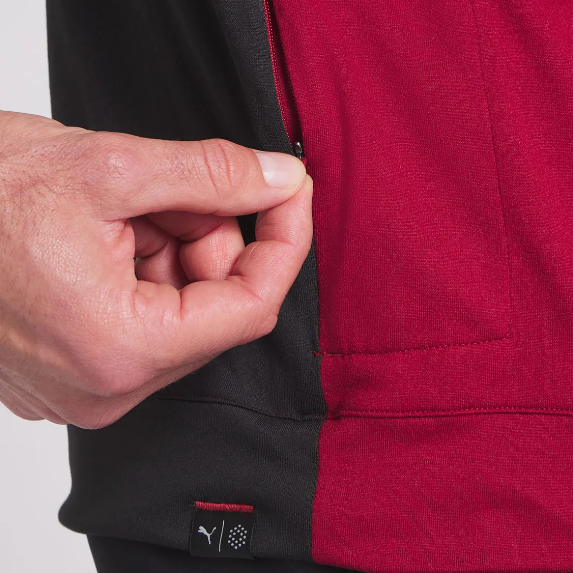 puma_mens_pure_colorblock_8-2.webp PUMA Men's Pure Colorblock Quarter Zip Golf Midlayer