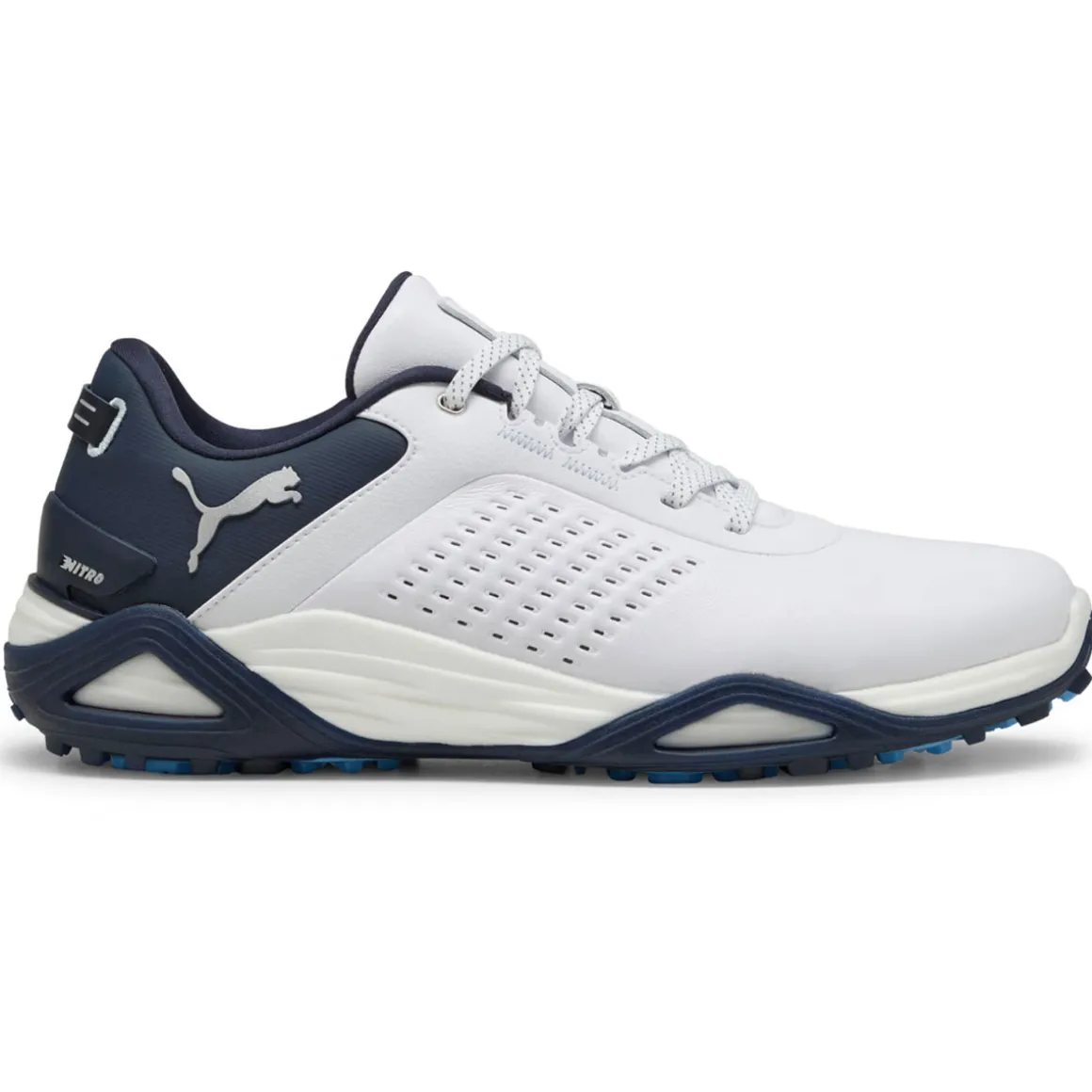 PUMA Men's Shadowcat NITRO Leather Waterproof Spikeless Golf Shoes