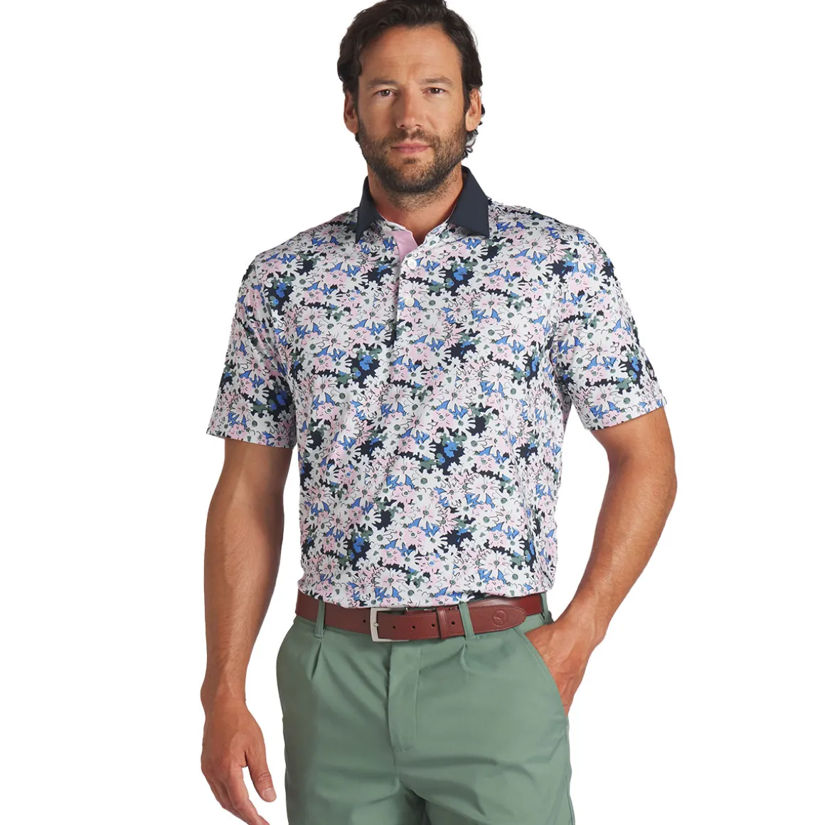 puma_mens_x_arnold_palmer_4-7.webp PUMA Men's X Arnold Palmer Floral Golf Polo Shirt