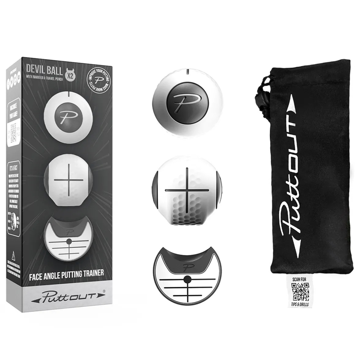 PuttOUT Devil Ball 3 Pack