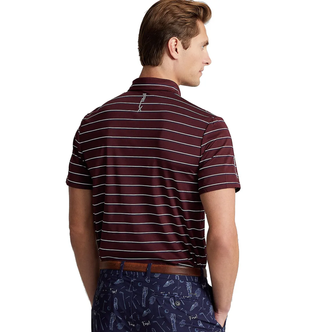 Ralph Lauren Men's Custom Slim Fit Performance Golf Polo Shirt