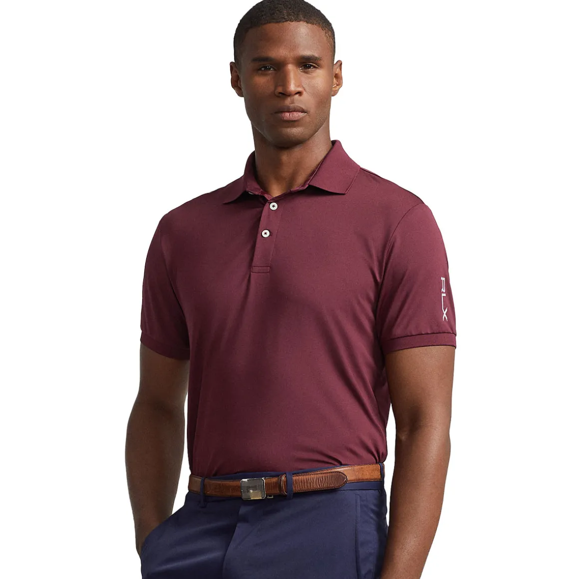 Ralph Lauren Men's RLX Custom Slim Fit Stretch Golf Polo Shirt