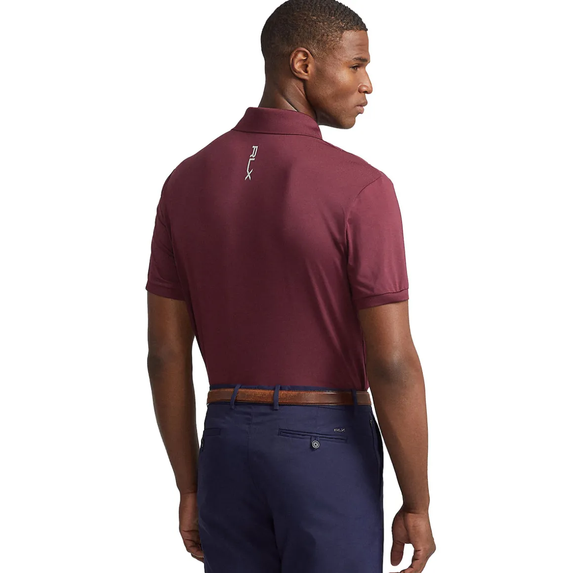 Ralph Lauren Men's RLX Custom Slim Fit Stretch Golf Polo Shirt