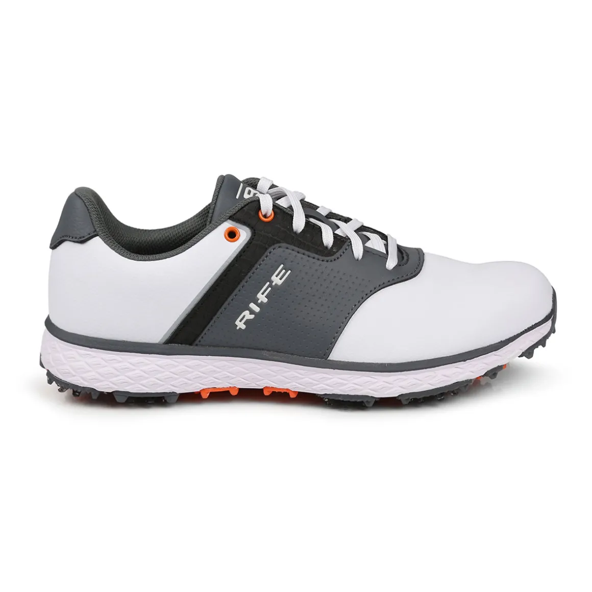 Rife Men's Lightning Waterproof Spiked Golf Shoes