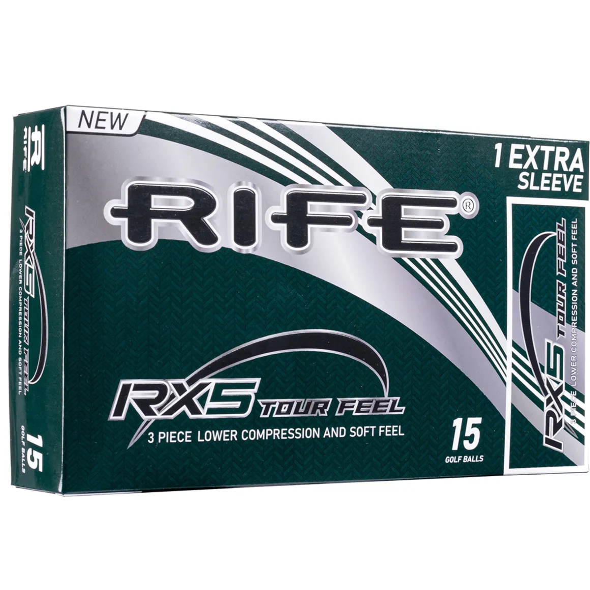 Rife RX5 Tour Feel Bonus 15 Golf Ball Pack