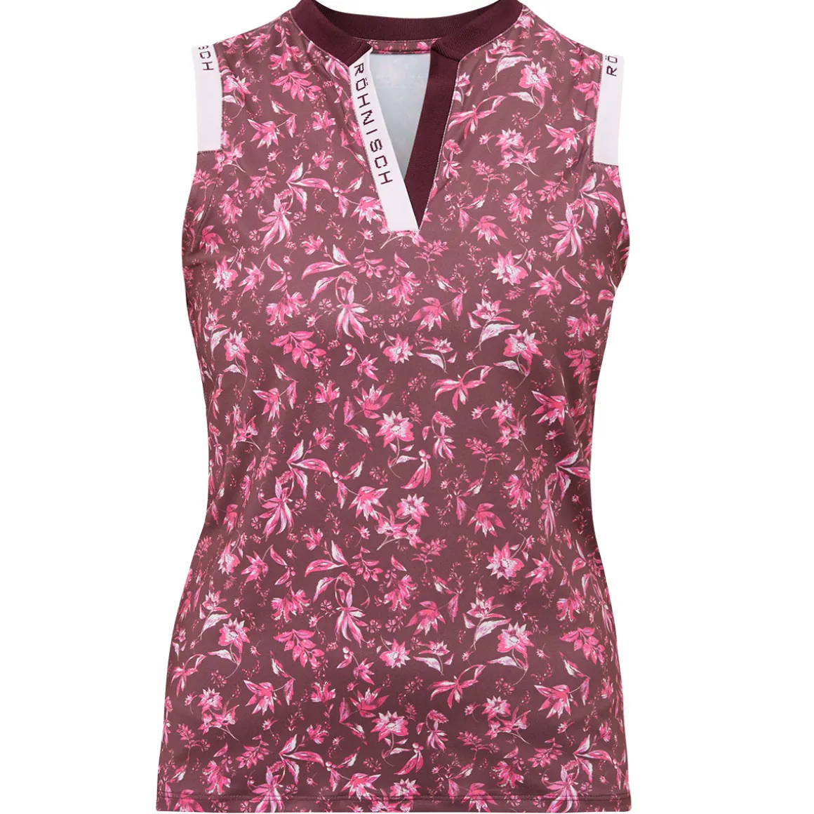 Rohnisch Ladies Abby Sleeveless Golf Polo Shirt
