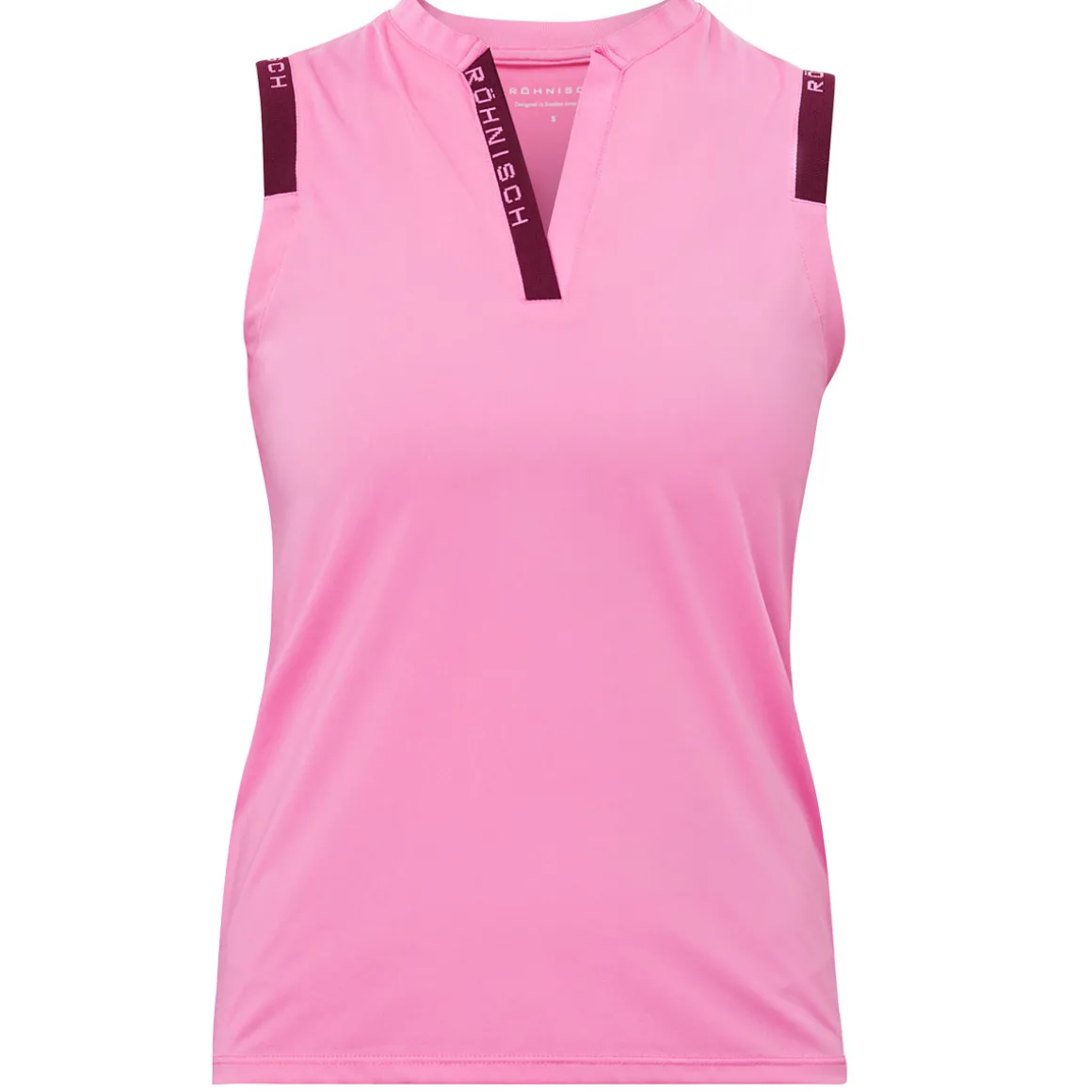 Rohnisch Ladies Abby Sleeveless Golf Polo Shirt