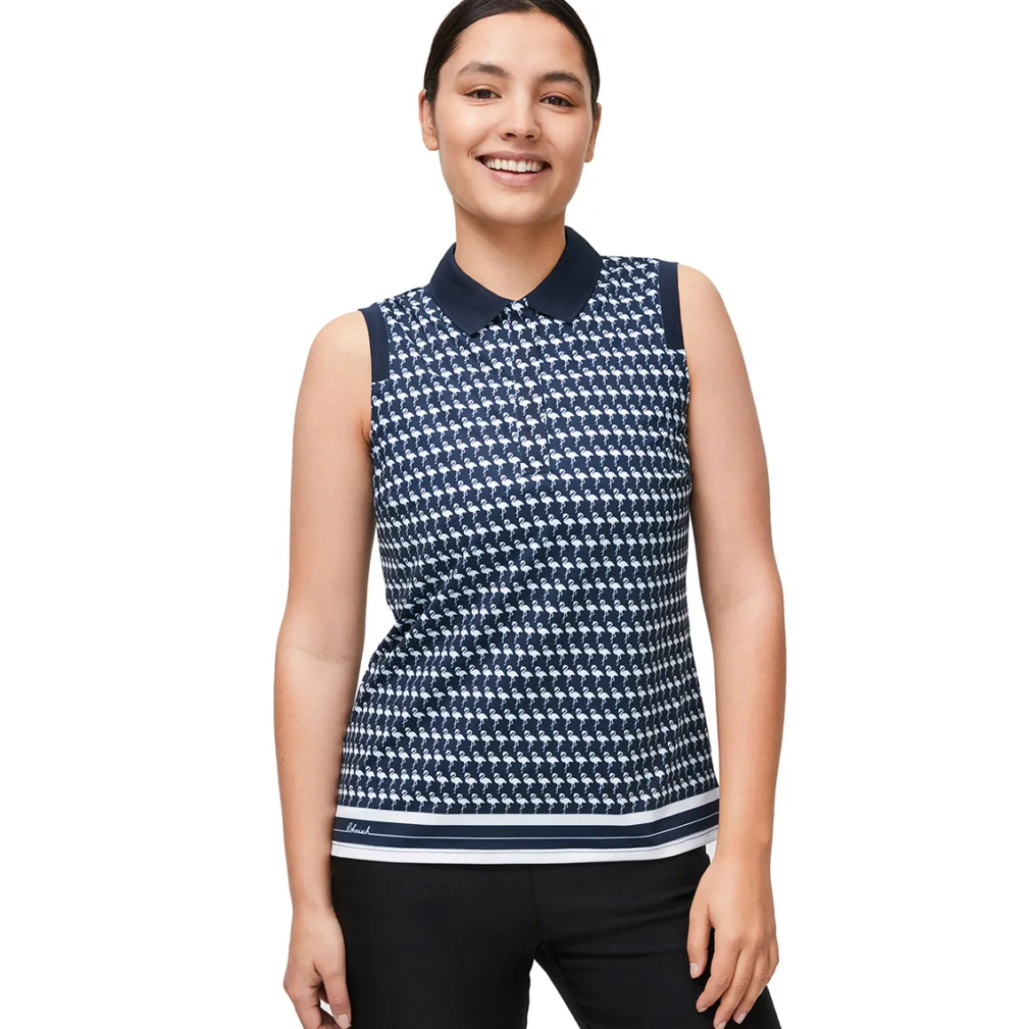 Rohnisch Ladies Deni Sleeveless Golf Polo Shirt