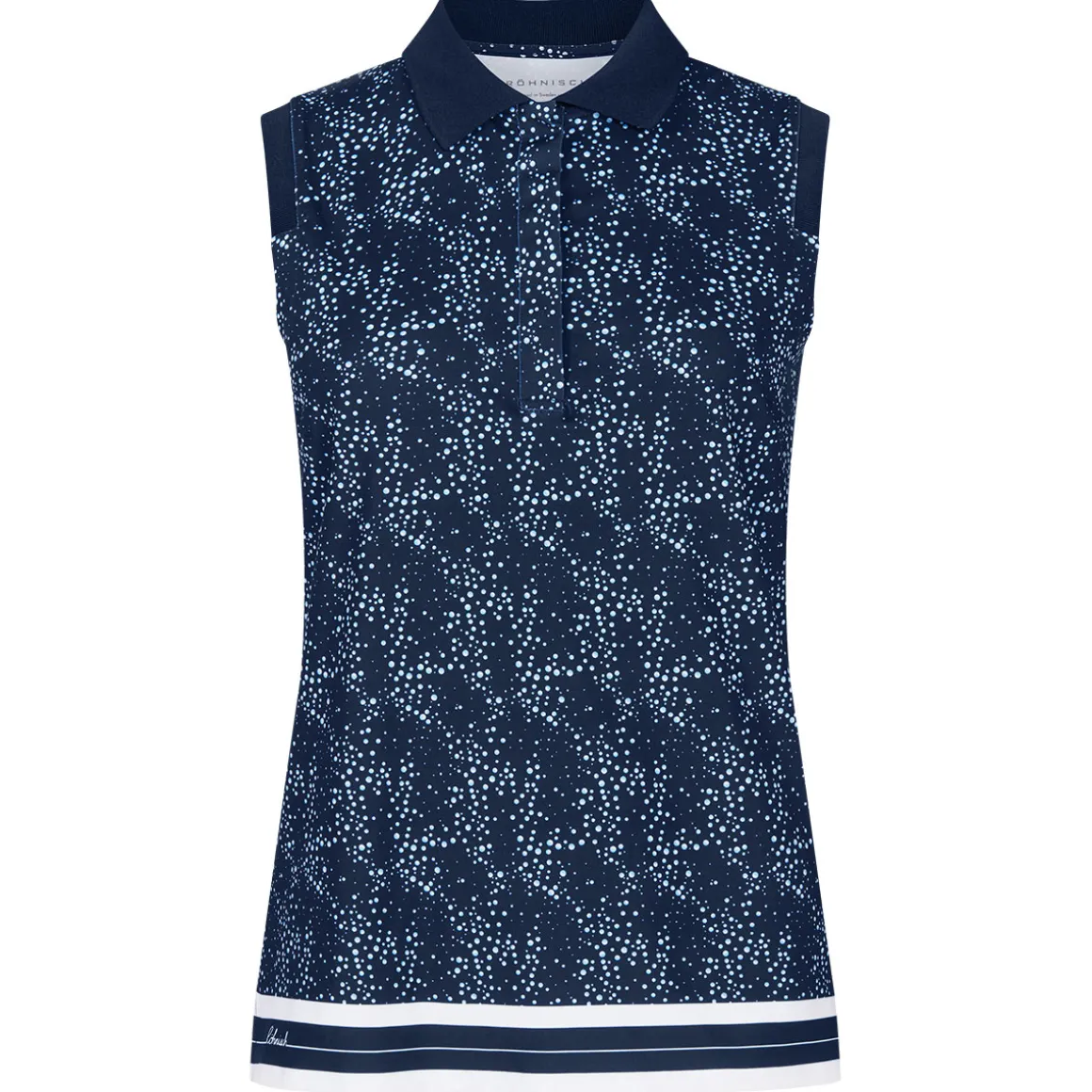 Rohnisch Ladies Deni Sleeveless Golf Polo Shirt