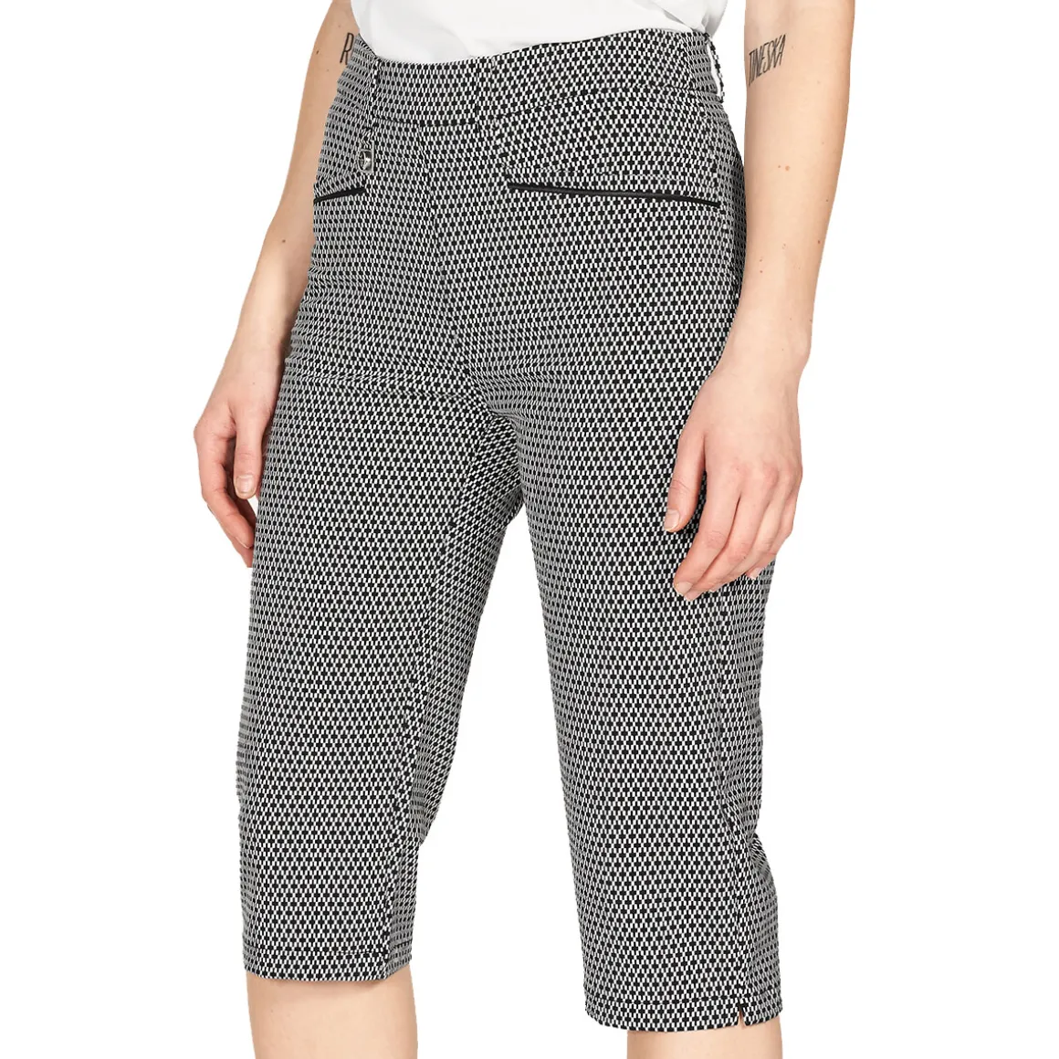 Rohnisch Ladies Smooth Pirate Stretch Golf Trousers