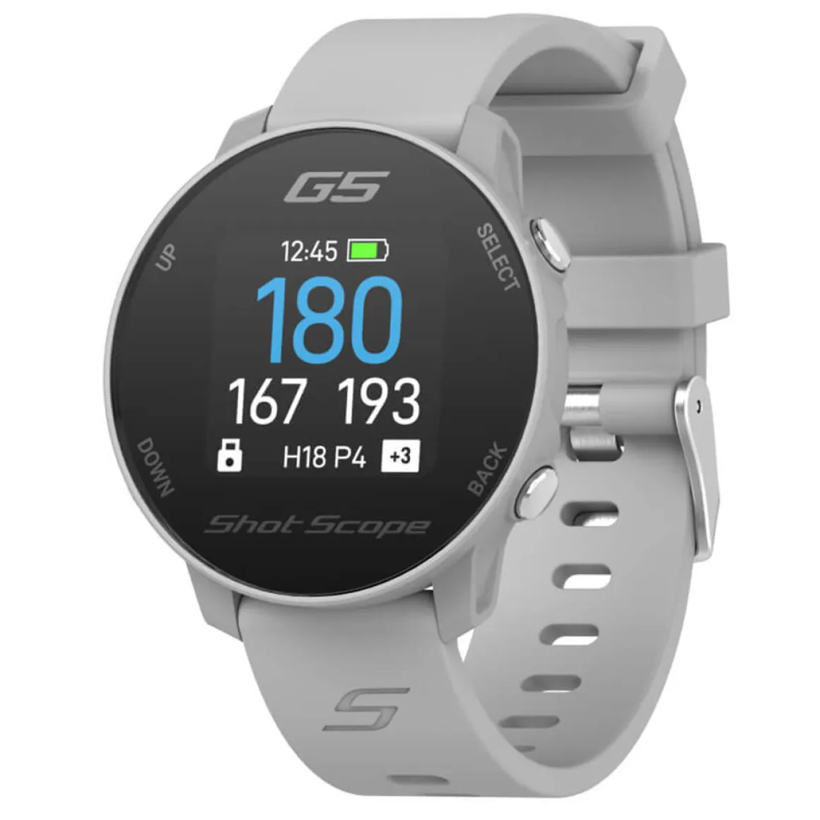 Shot Scope G5 GPS Golf Watch - Dual Strap