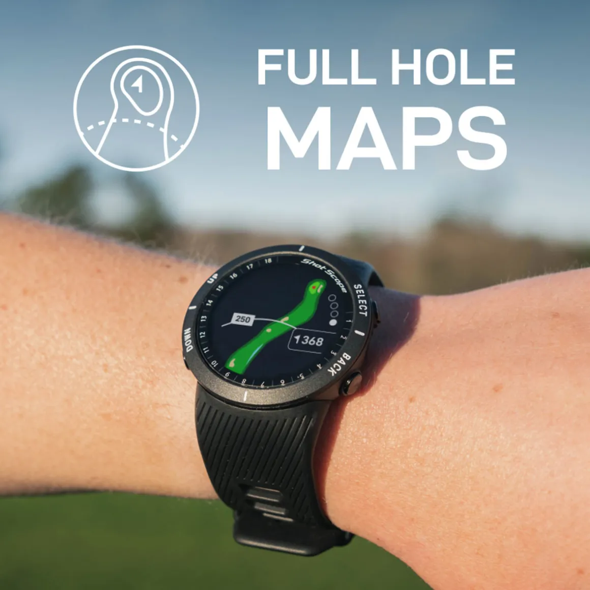 Shot Scope V5 GPS Golf Watch