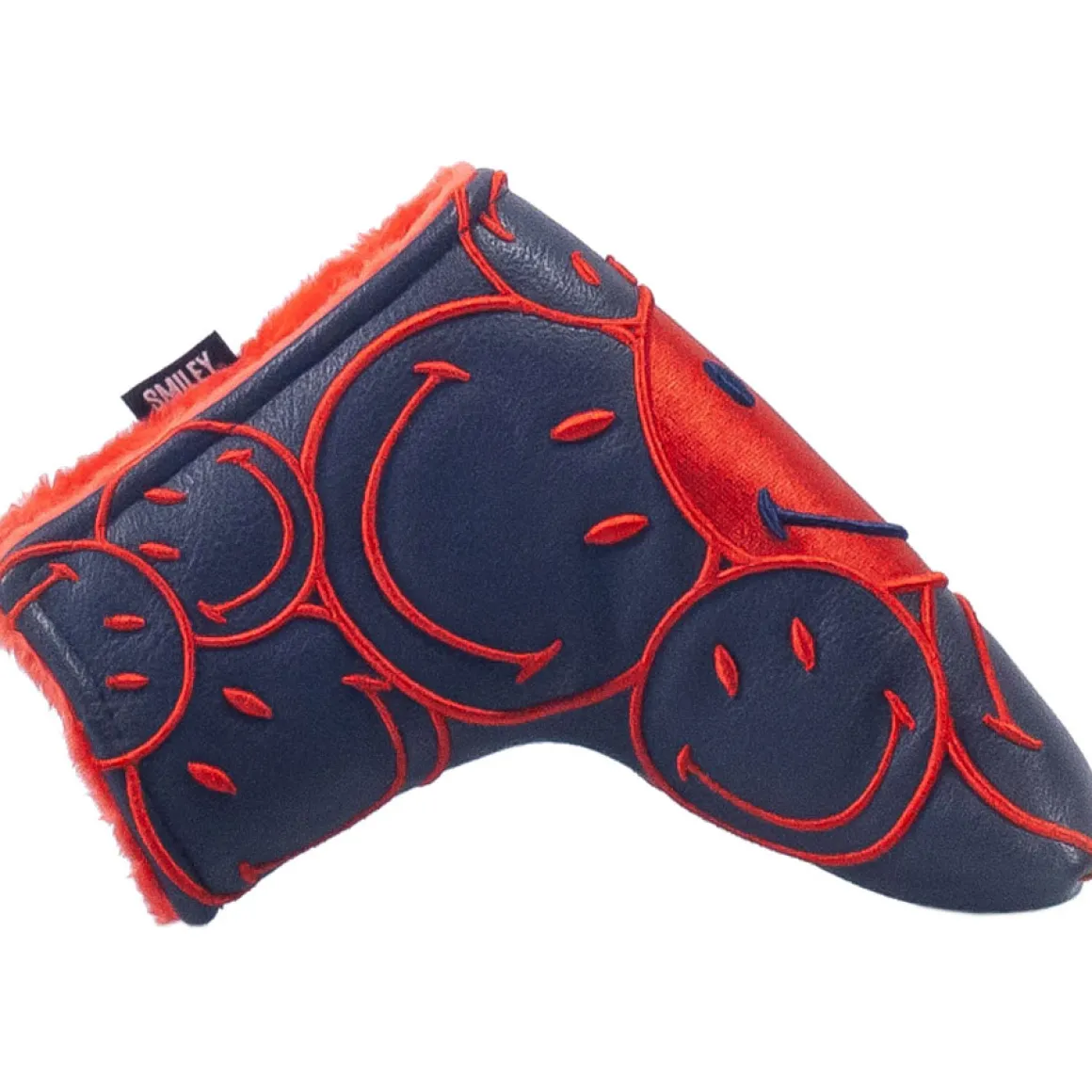 smiley_original_stacked_b_2.webp Smiley Original Stacked Blade Golf Putter Head Cover