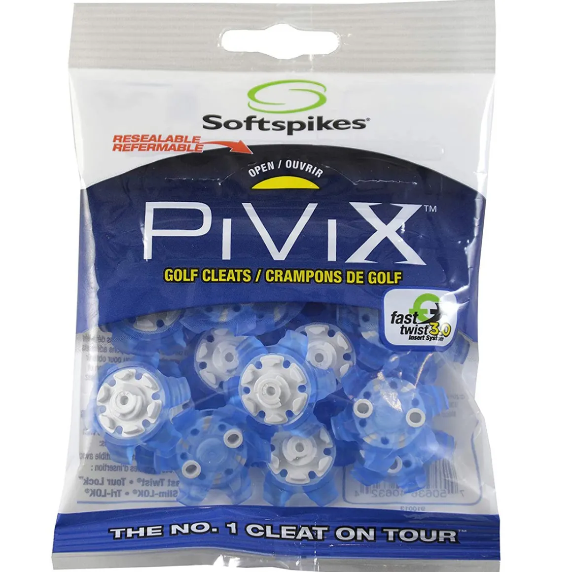 SoftGolf Spikes Pivix Fast Twist 3.0 Golf Spikes