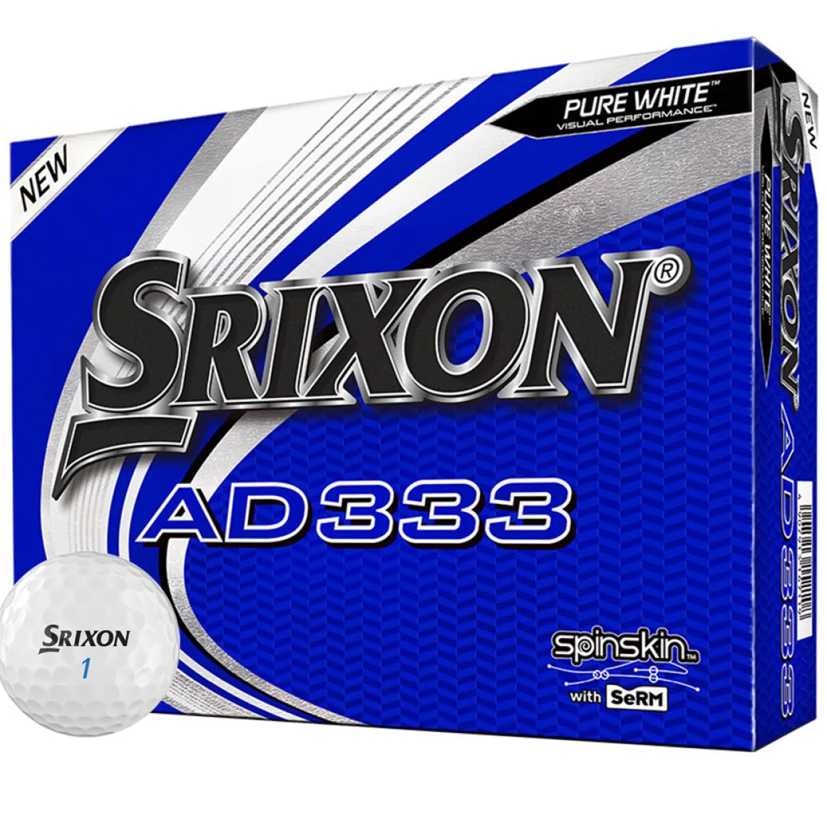 Srixon AD333 12 Golf Ball Pack