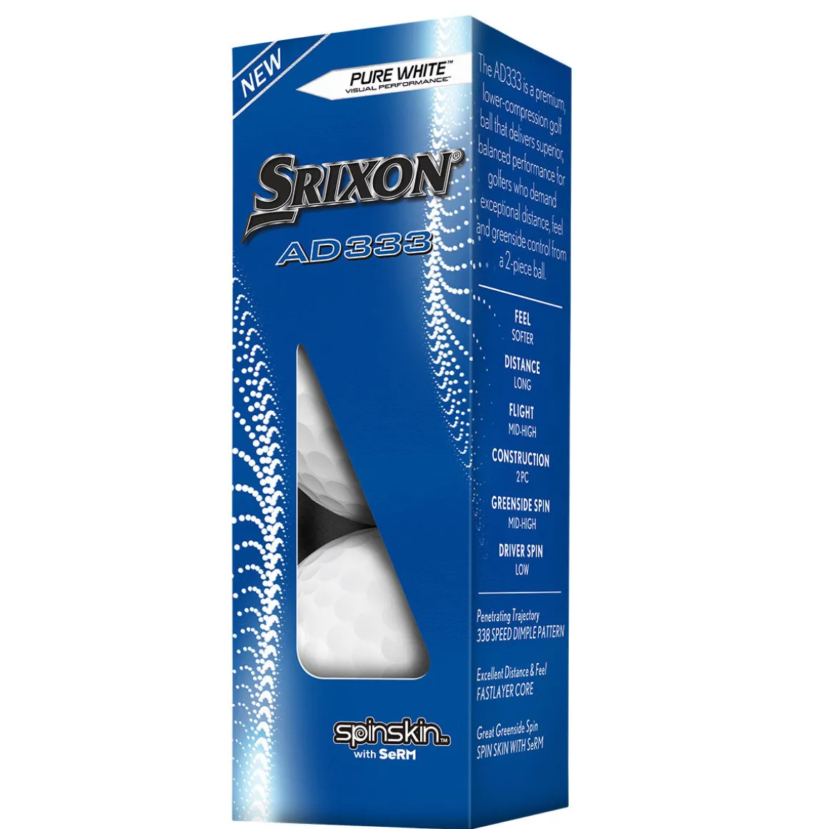 Srixon AD333 12 Golf Ball Pack