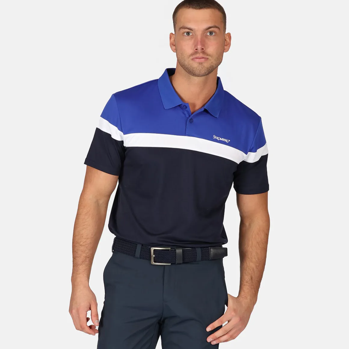 stromberg_mens_eagle_stri_8-2.webp Stromberg Men's Eagle Stripe Golf Polo Shirt