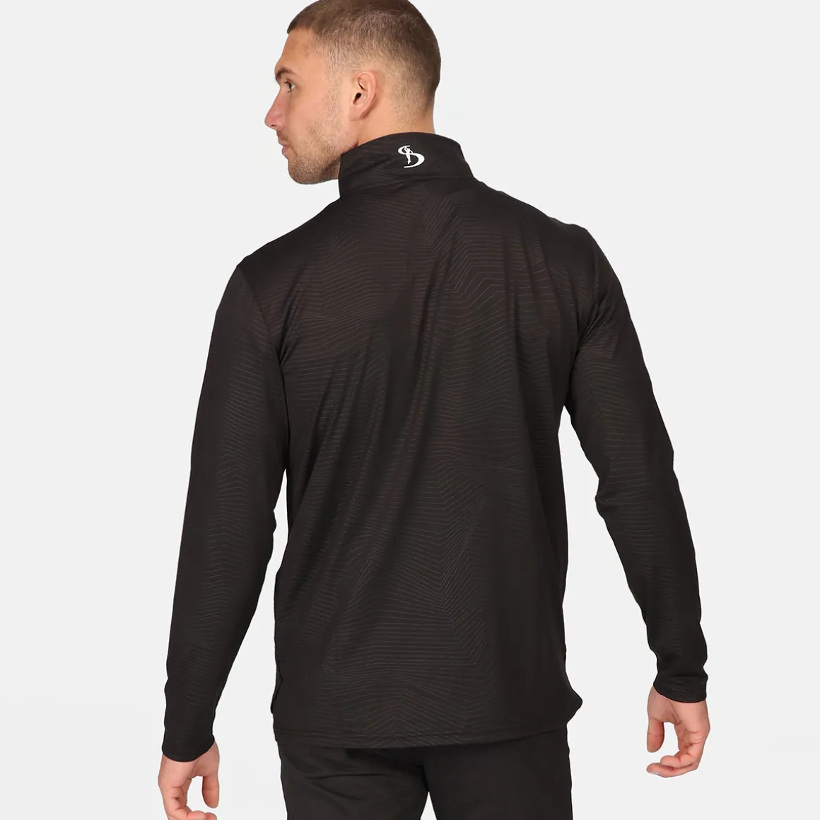 Stromberg Men's Emboss Half Zip Golf Midlayer
