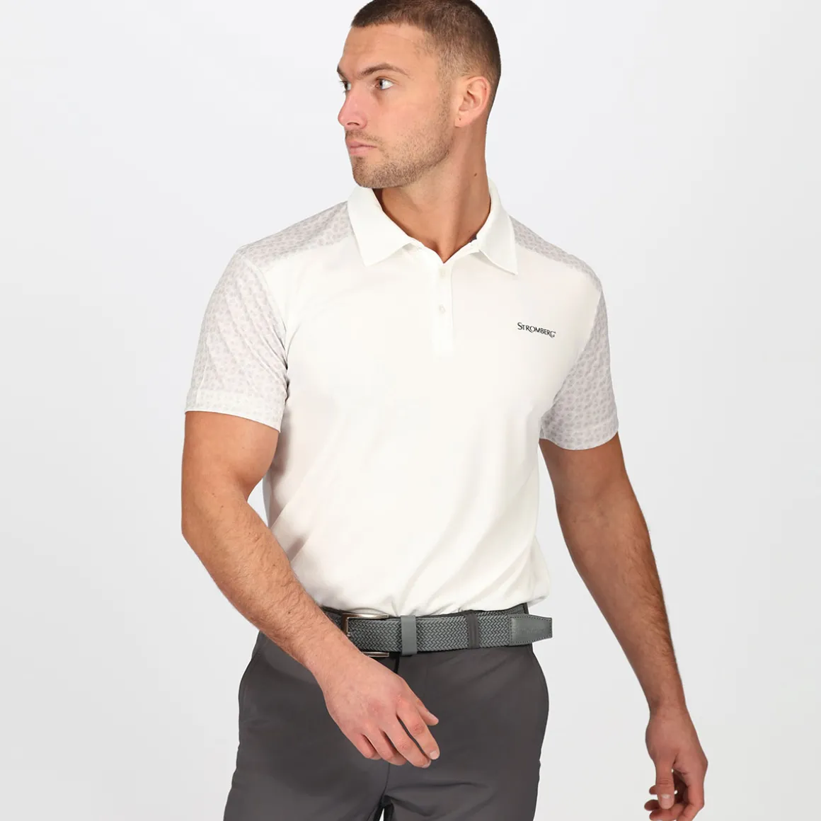 Stromberg Men's Feather Wedge Golf Polo Shirt