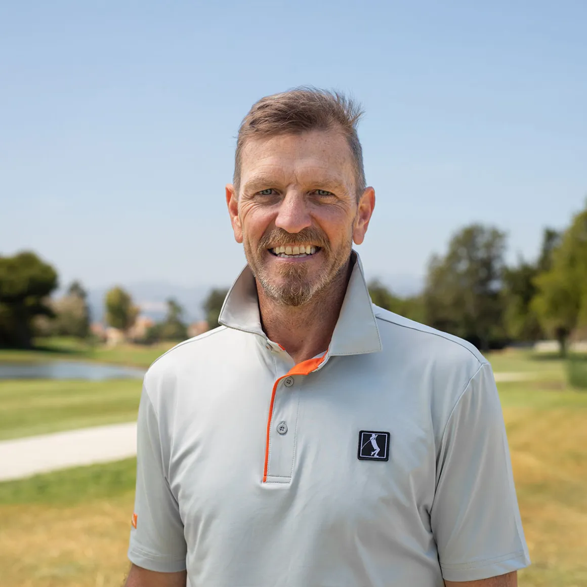 Stromberg Men's Lee Sharpe Coach Golf Polo Shirt