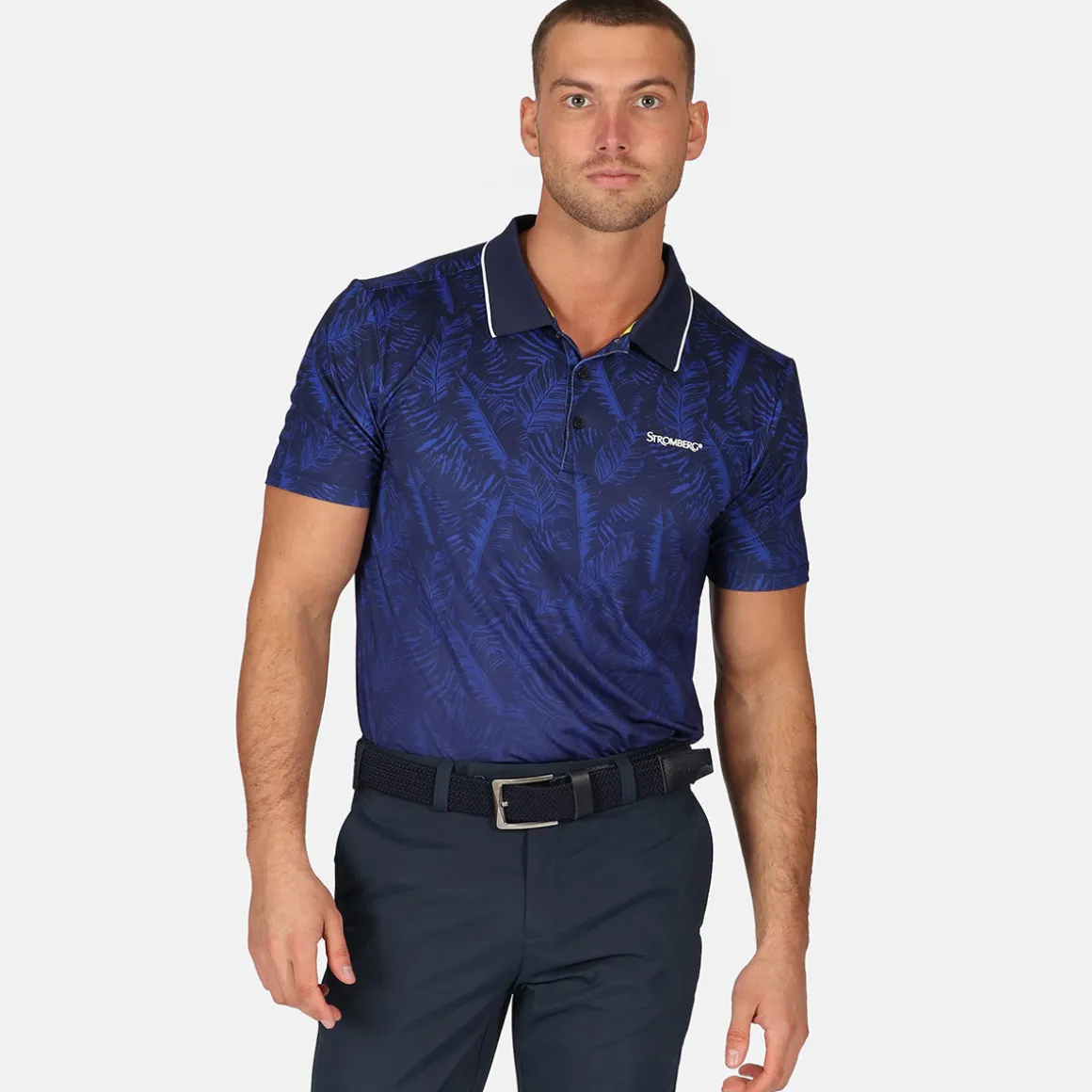 Stromberg Men's Manaslu Print Golf Polo Shirt