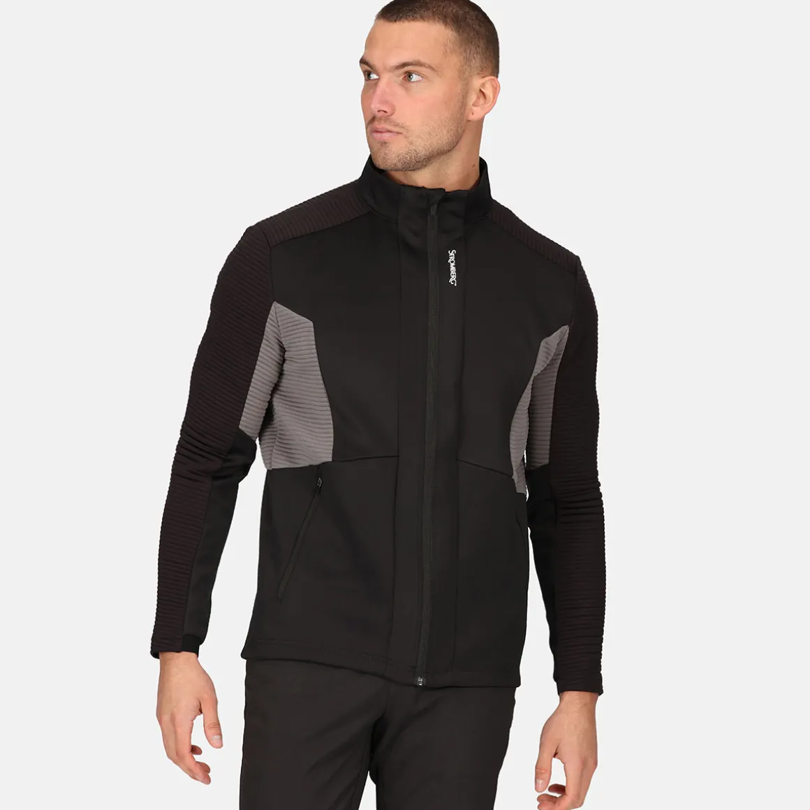 Stromberg Men's Scratch Quilted Full Zip Golf Midlayer