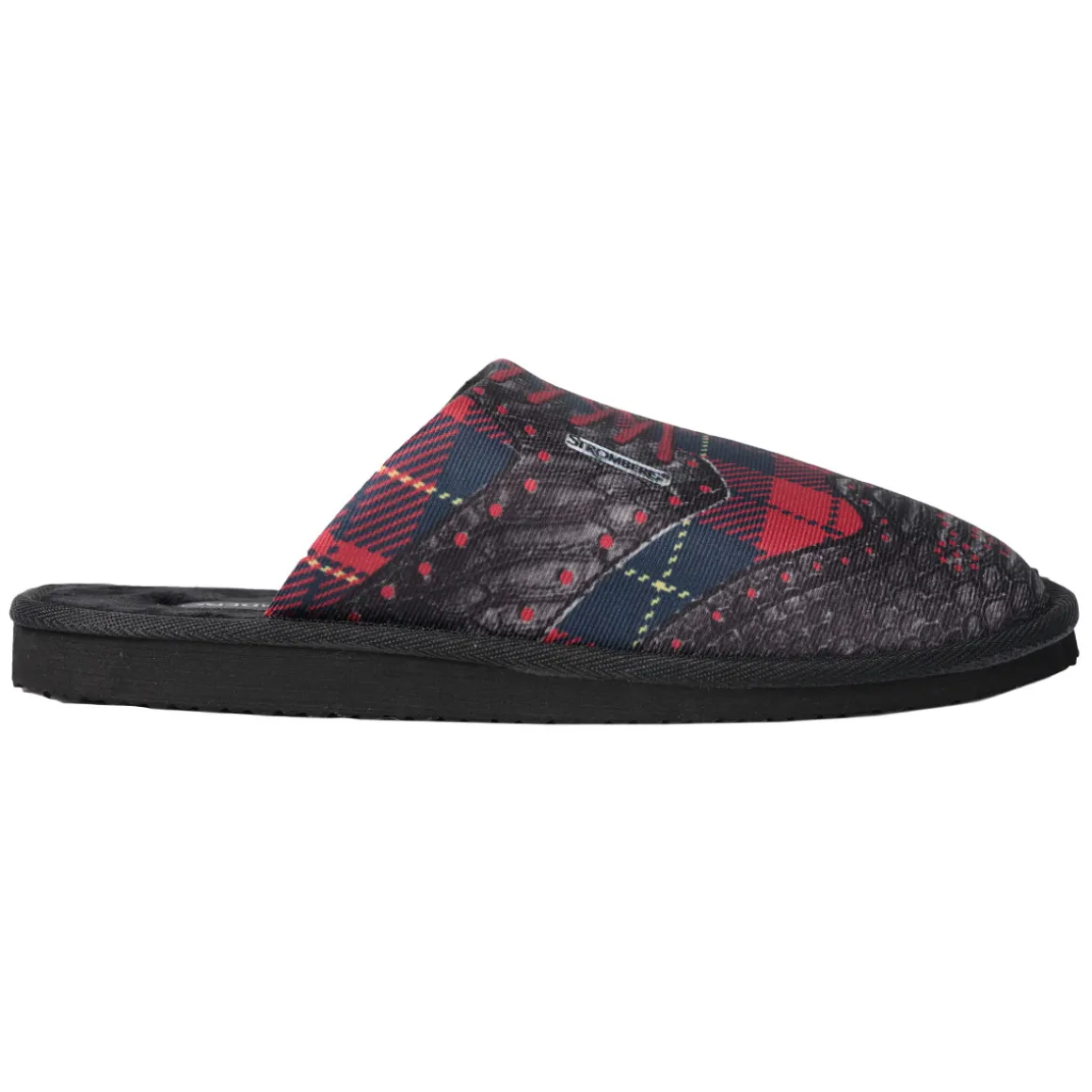 Stromberg Men's Tartan Mule Golf Slippers