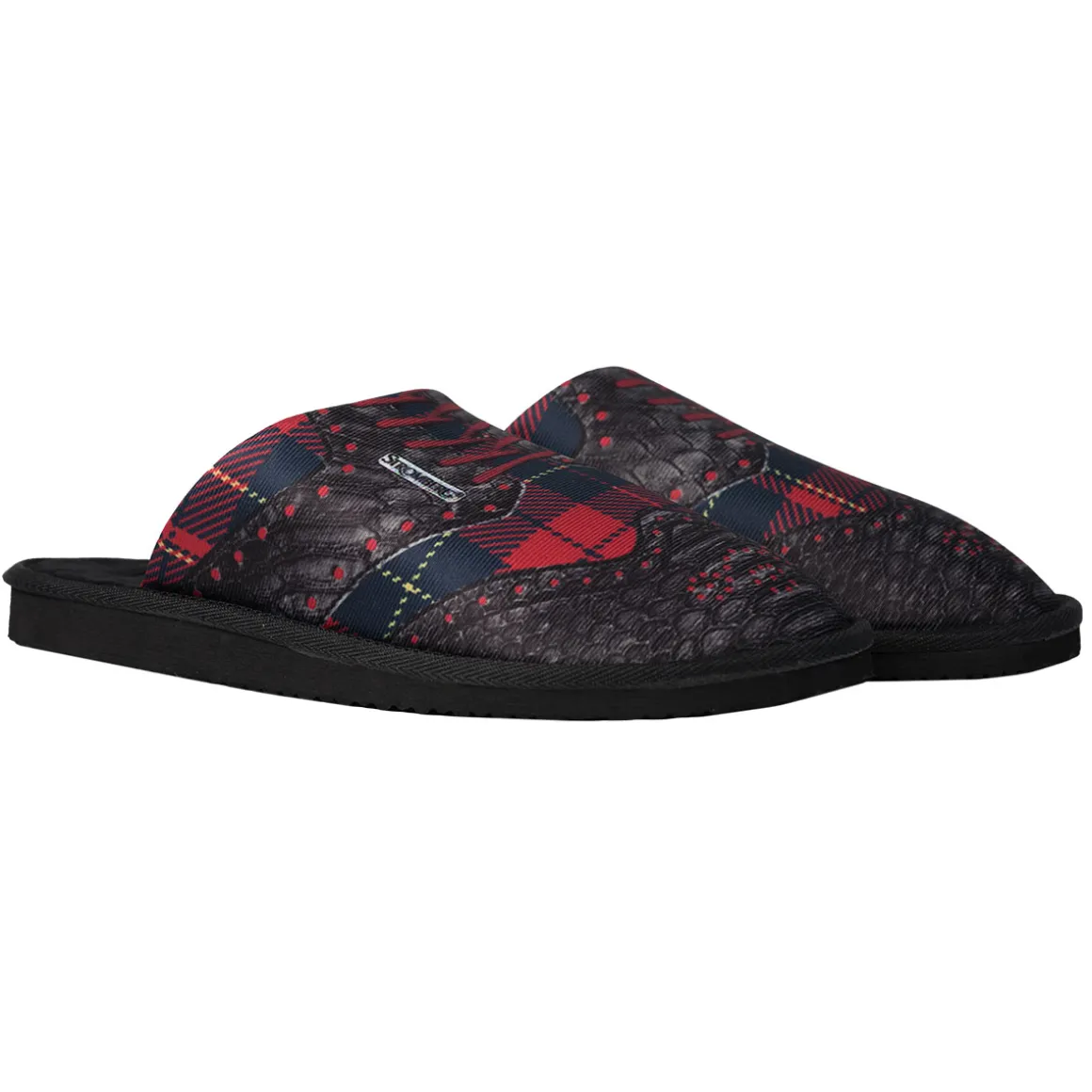 stromberg_mens_tartan_mul_4.webp Stromberg Men's Tartan Mule Golf Slippers