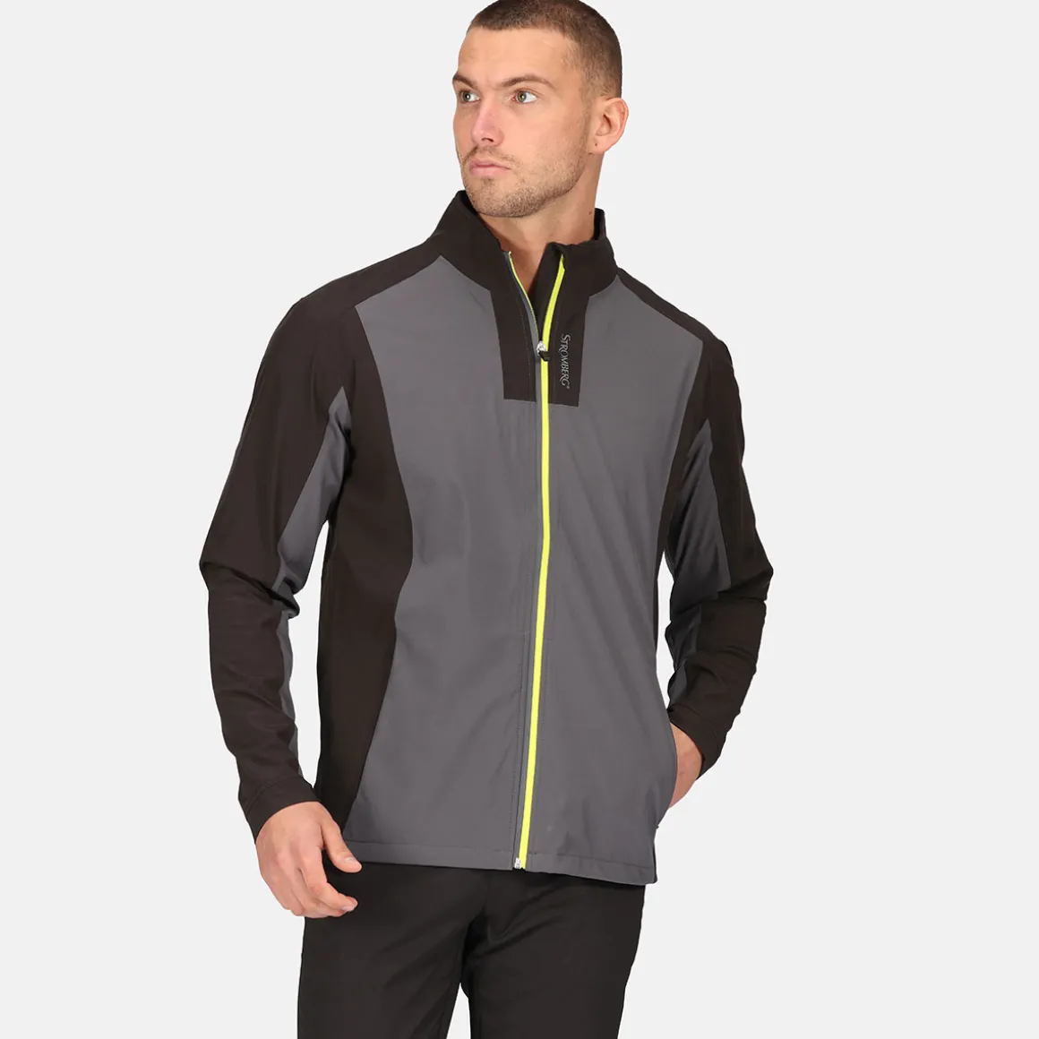 Stromberg Men's Weather Tech Waterproof Golf Jacket