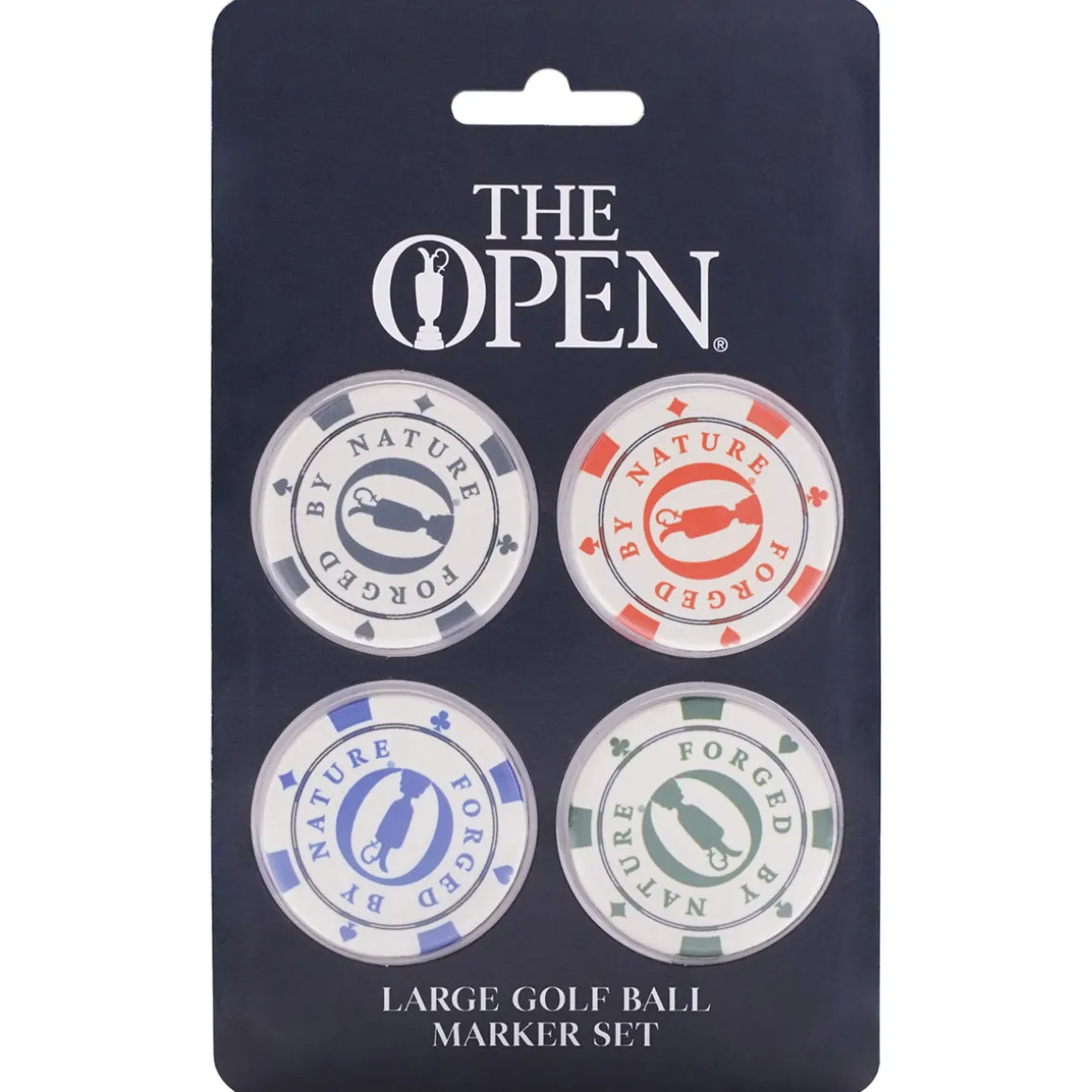 Stromberg The Open Elements Golf Poker Chip Ball Markers