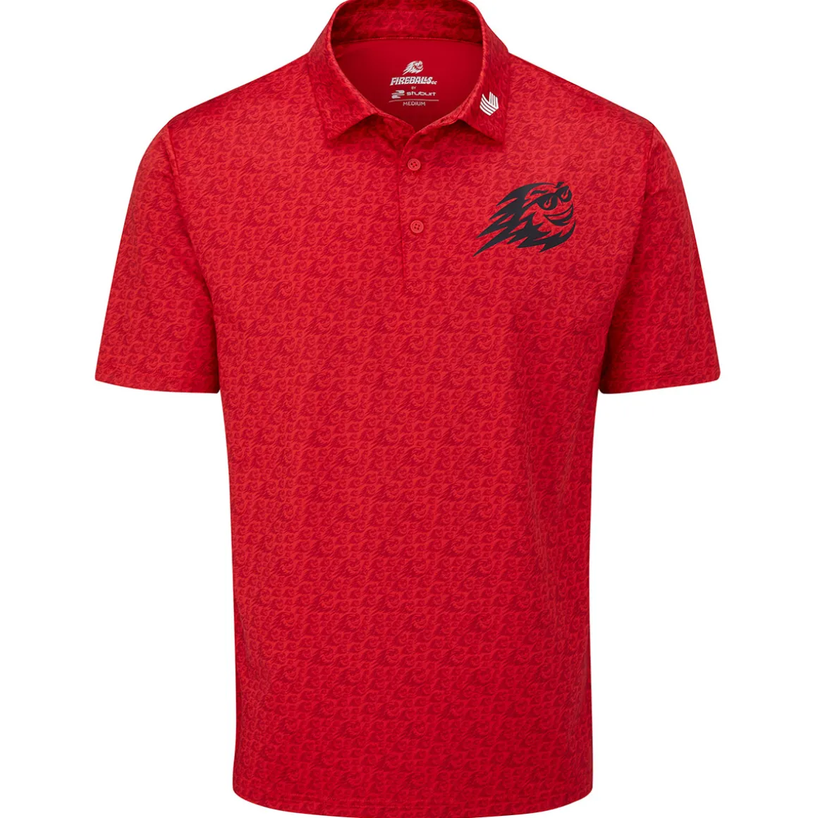 Stuburt Men's LIV Fireballs Sergio Golf Polo Shirt