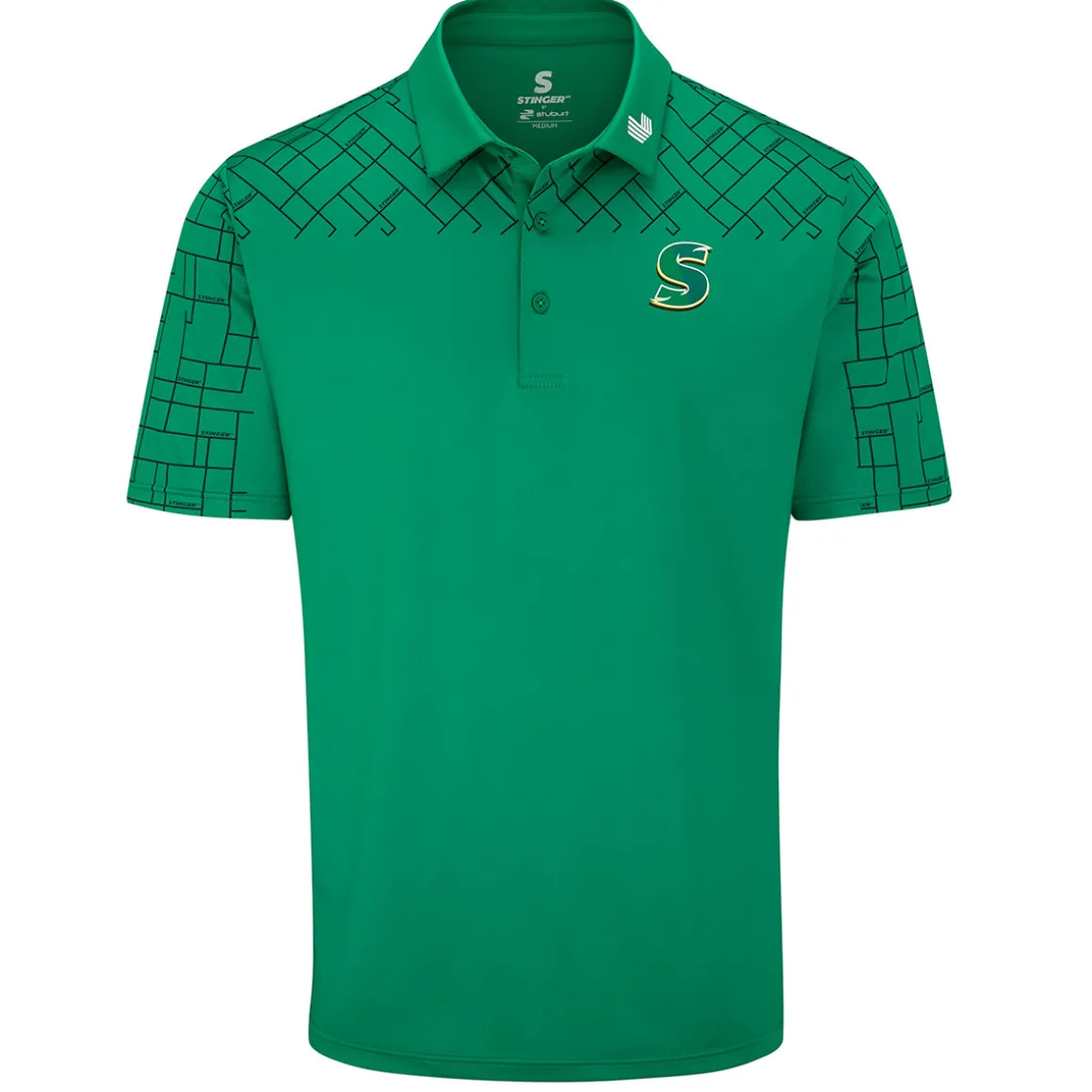 Stuburt Men's LIV Stinger Johannesburg Golf Polo Shirt