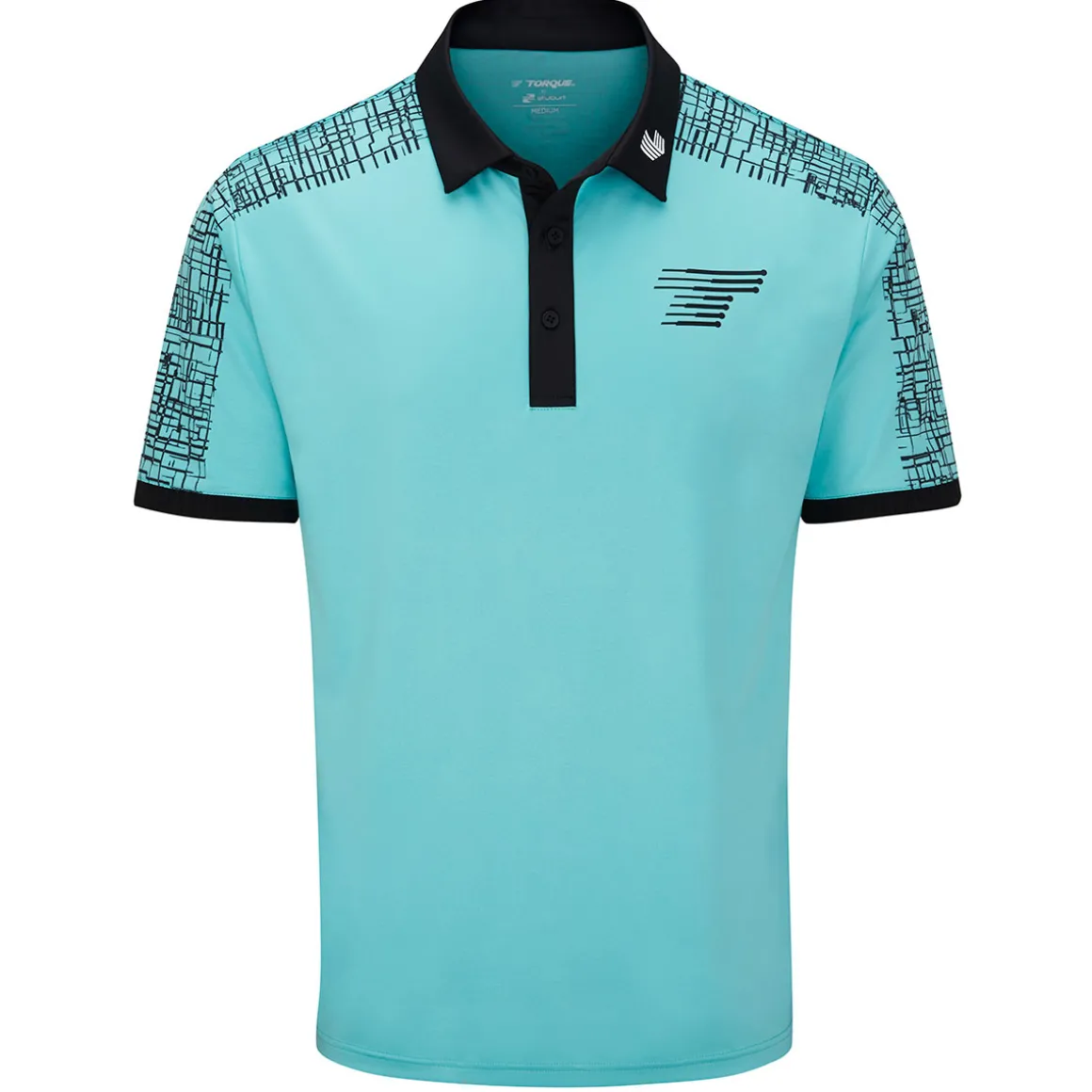 Stuburt Men's LIV Torque Joaquin Golf Polo Shirt