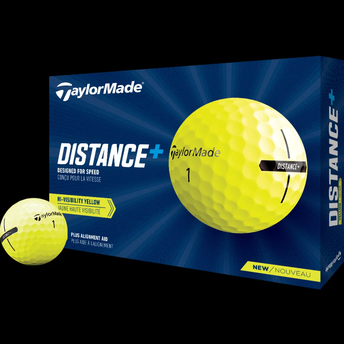 TaylorMade Distance Plus 12 Golf Ball Pack