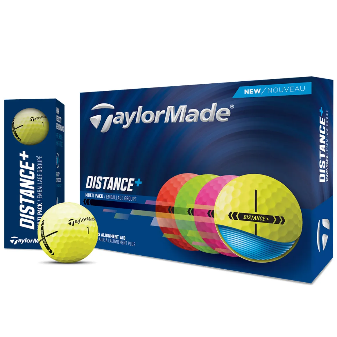 TaylorMade Distance Plus 12 Golf Ball Pack